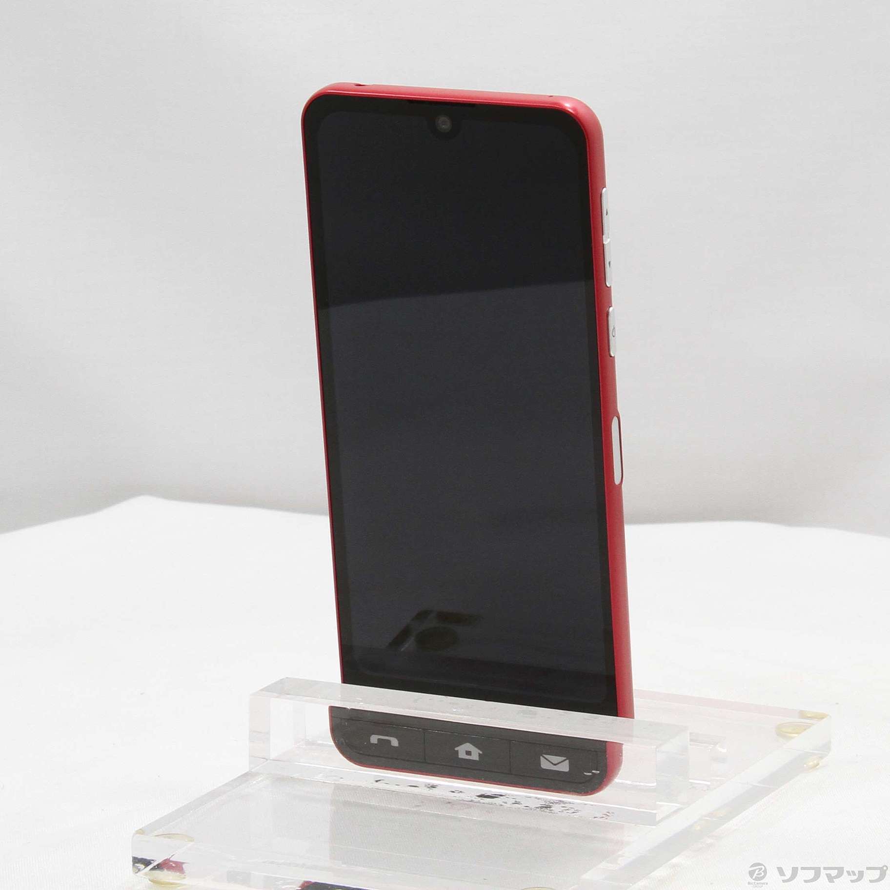 中古】BASIO active2 64GB レッド SHG12 au SIMフリー [2133067705804