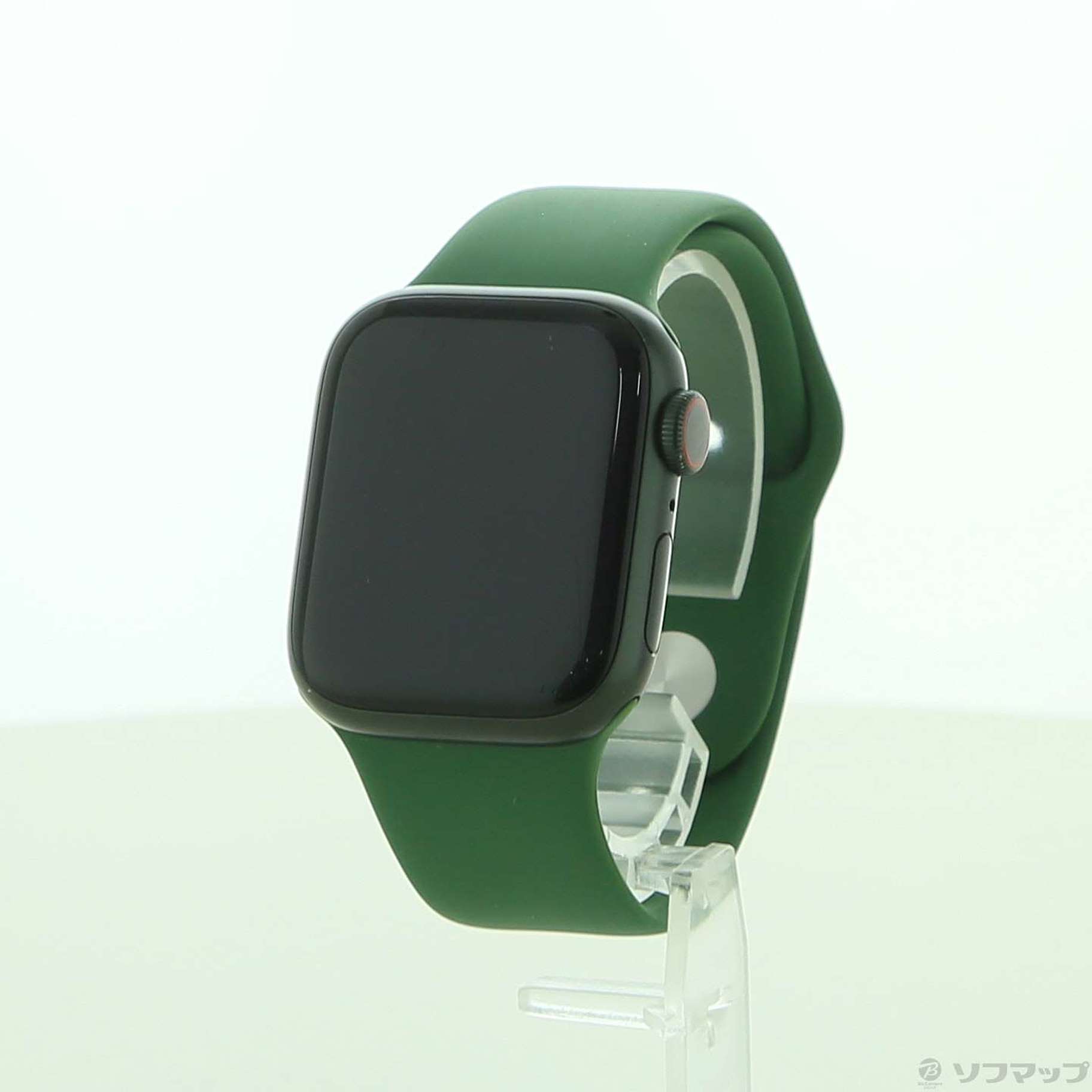 中古】Apple Watch Series 7 GPS + Cellular 41mm グリーン 