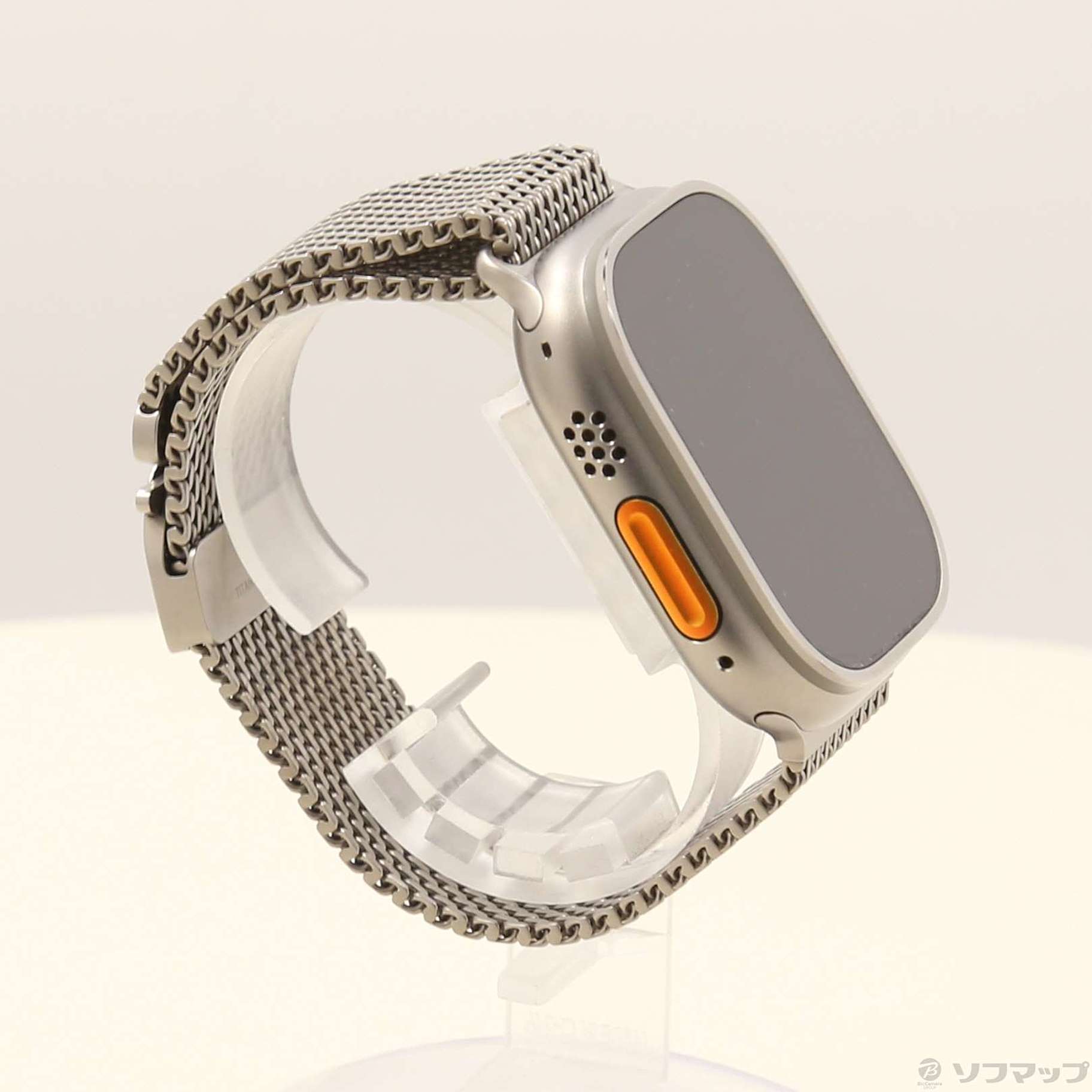 総額16万★超美品】AppleWatch Ultra 2 49mm GPS+Cellular ナチュラルチタニウムミラネーゼループ Apple Apple Watch Ultra 2 GPS+Cellularモデル 49mm MX5R3J/A