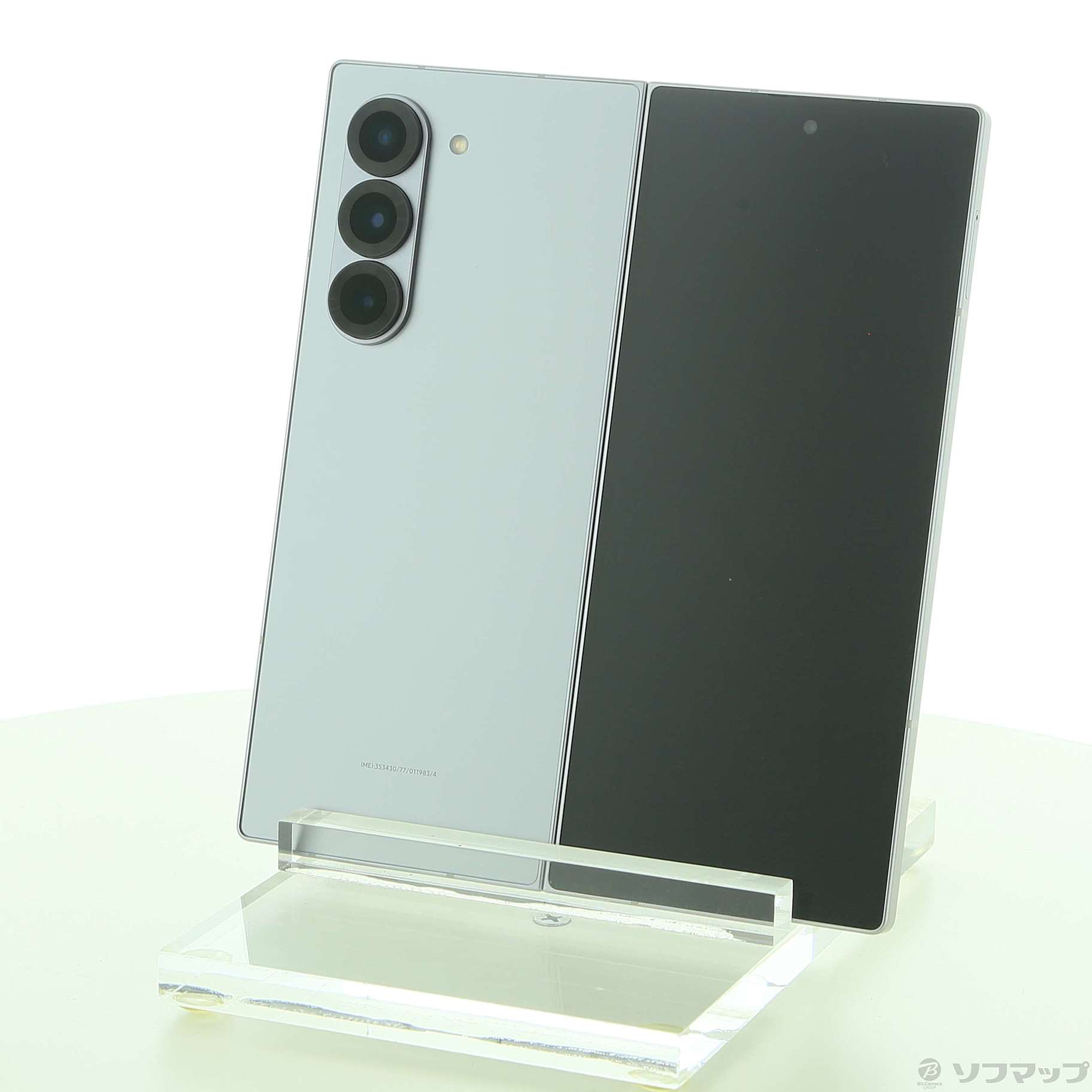 中古】Galaxy Z Fold6 256GB シルバーシャドウ SM-F956QZSASJP SIM 