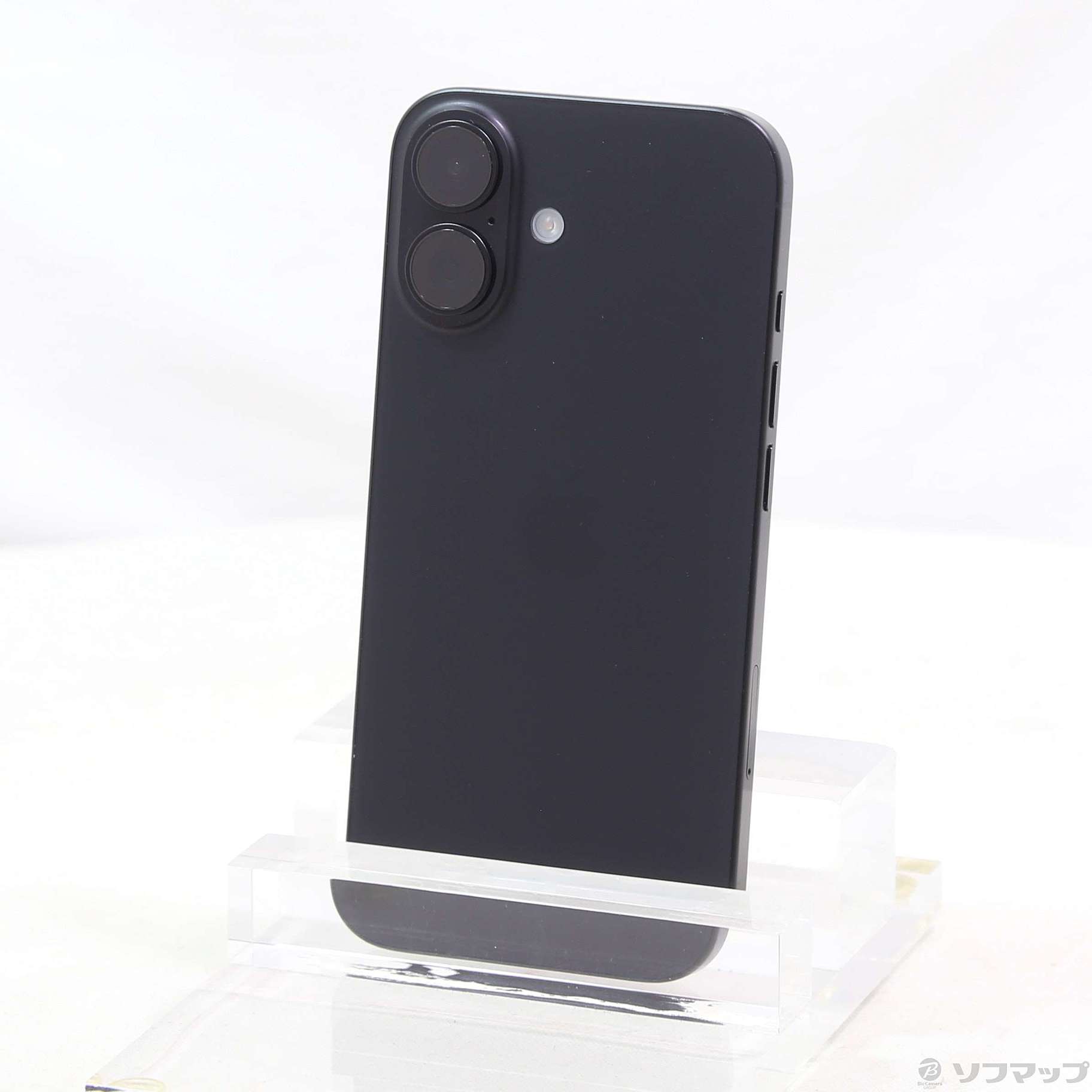 中古】iPhone16 128GB ブラック MYDQ3J／A SIMフリー [2133067755564
