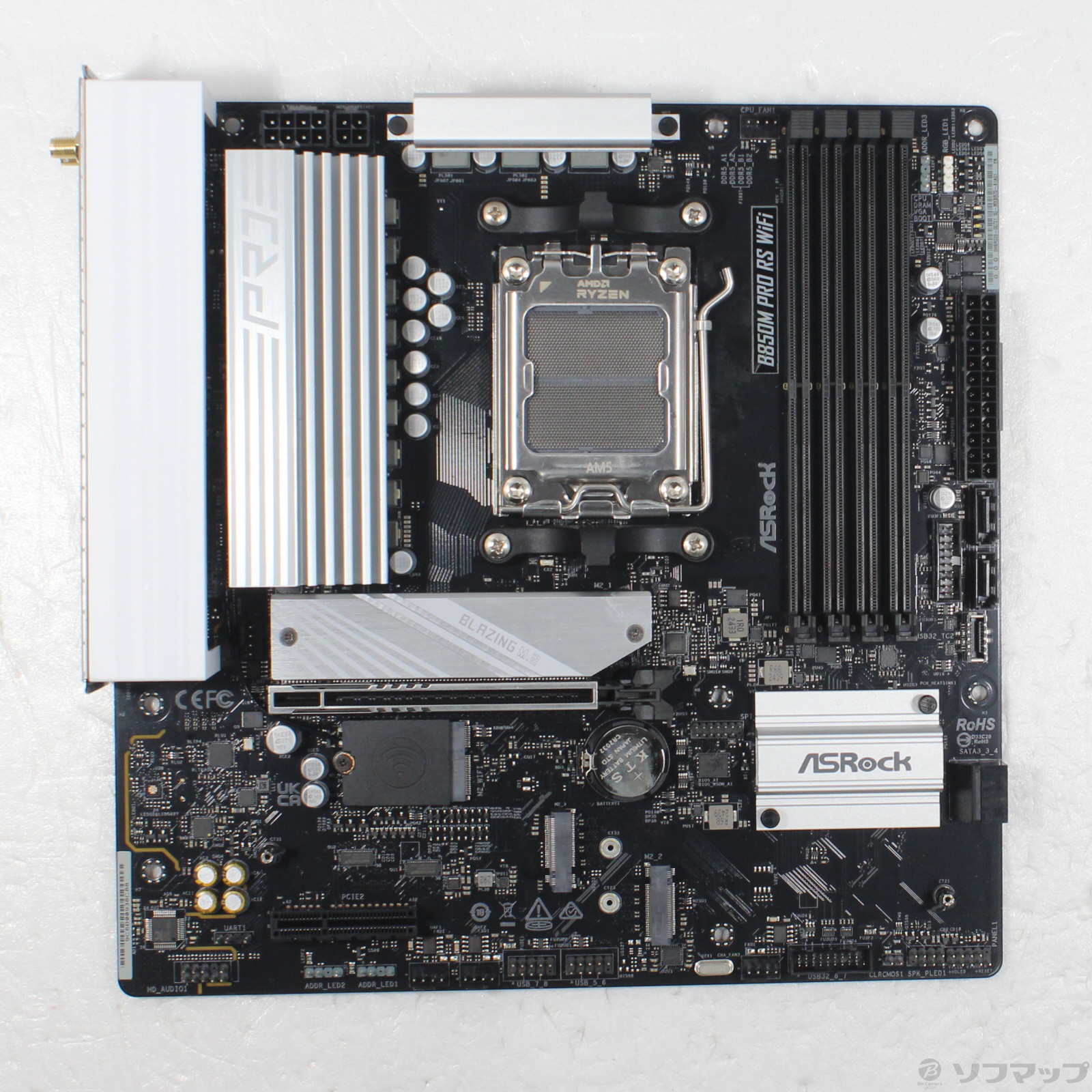 中古】ASRock B850M Pro RS WiFi [2133067757186] - リコレ
