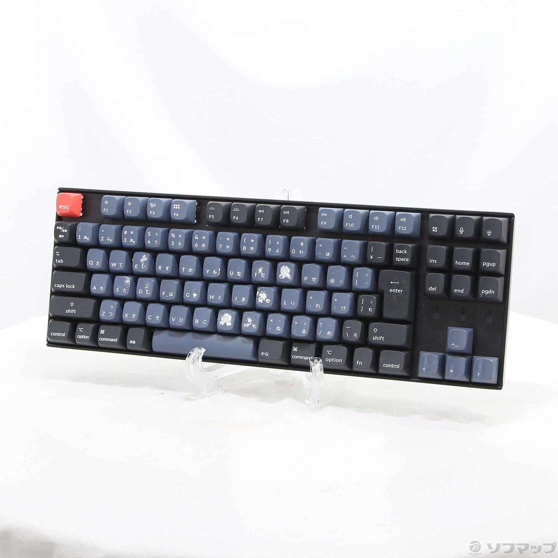 中古】Keychron K8 Pro QMK／VIA ワイヤレス・メカニカルキーボード 赤