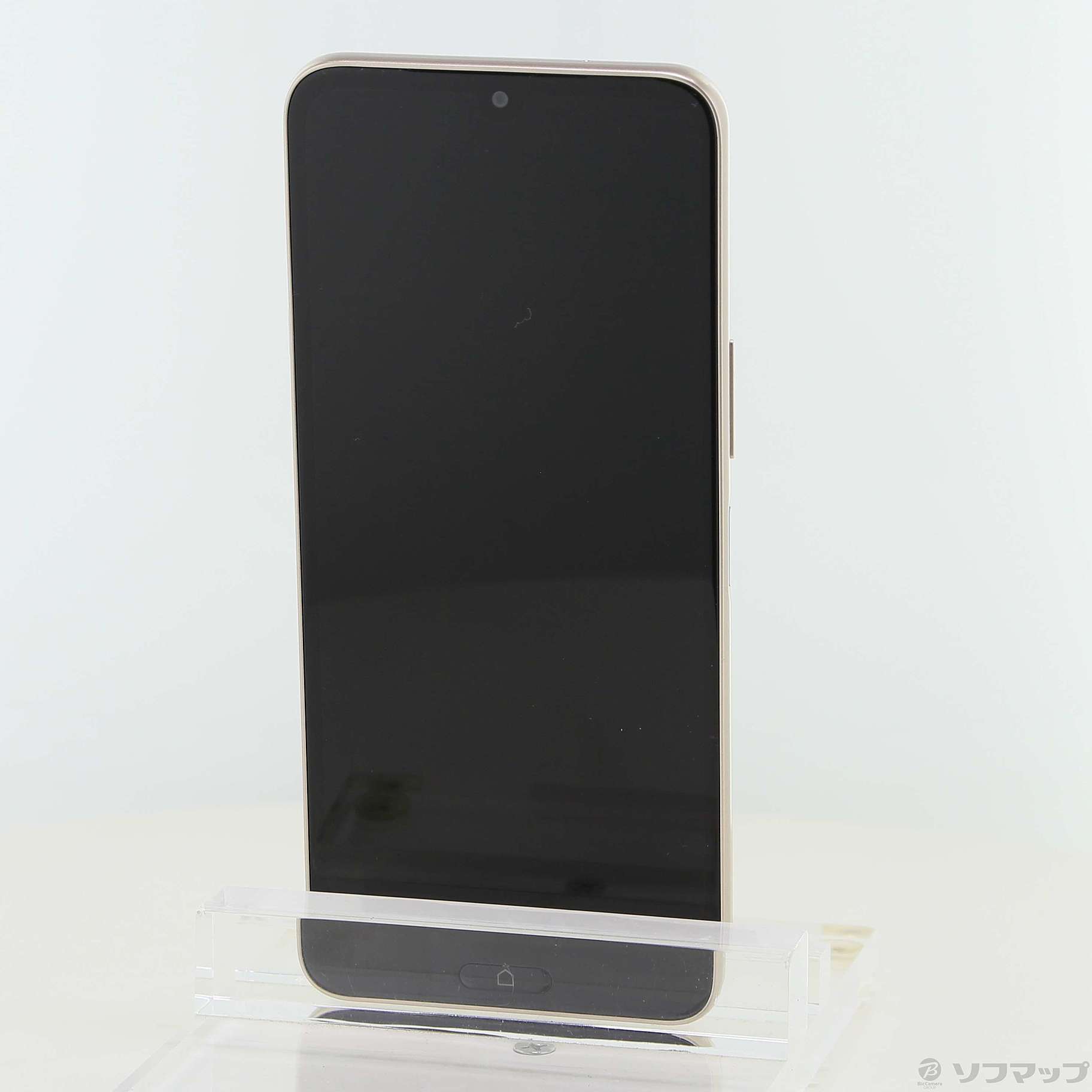 中古】らくらくスマートフォン a 64GB ゴールド A401FC Y!mobile