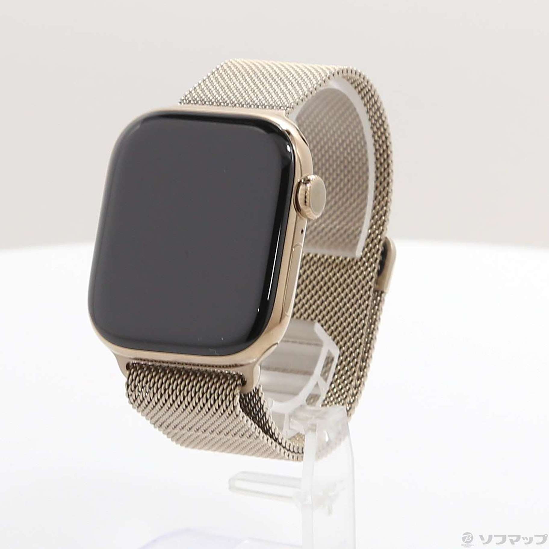 Apple純正　42mmケース用ゴールドミラネーゼループ 中古】Apple Watch Series 11 GPS + Cellular 42mm ゴールドチタニウム