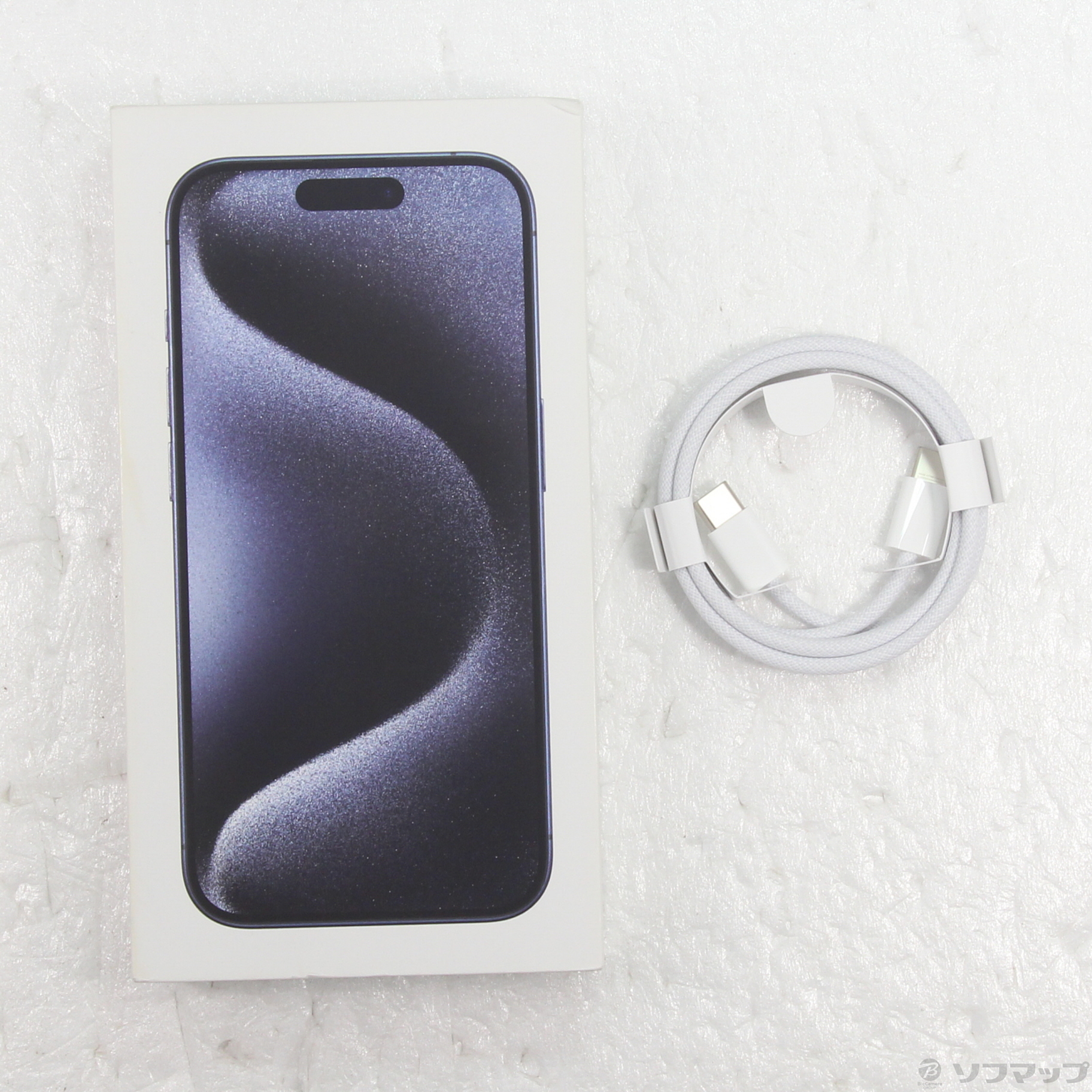 Apple iPhone 15 Pro 128GB スペースブラックSIMフリー iPhone 15 Pro 128GB - ブラックチタニウム（SIMフリー）[整備済