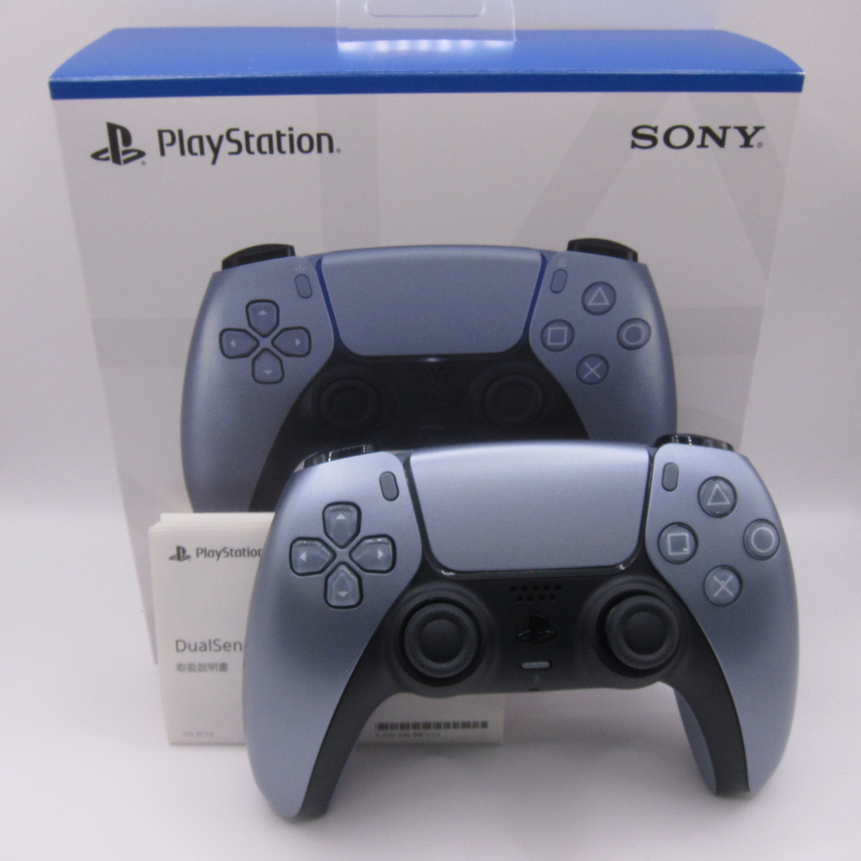 中古品〕 DualSense ワイヤレスコントローラー スターリング シルバー