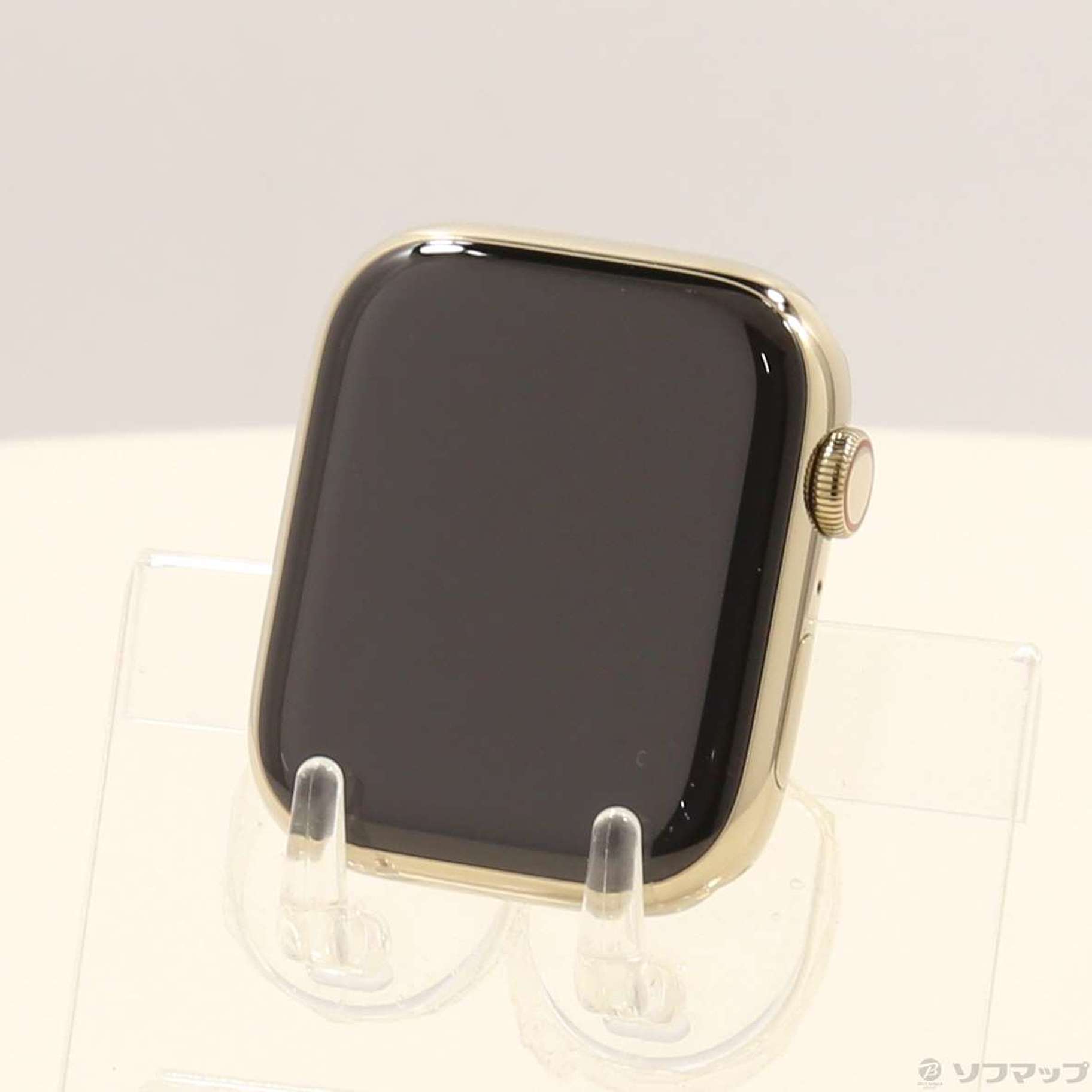 中古】Apple Watch Series 9 GPS + Cellular 45mm ゴールドステンレス 