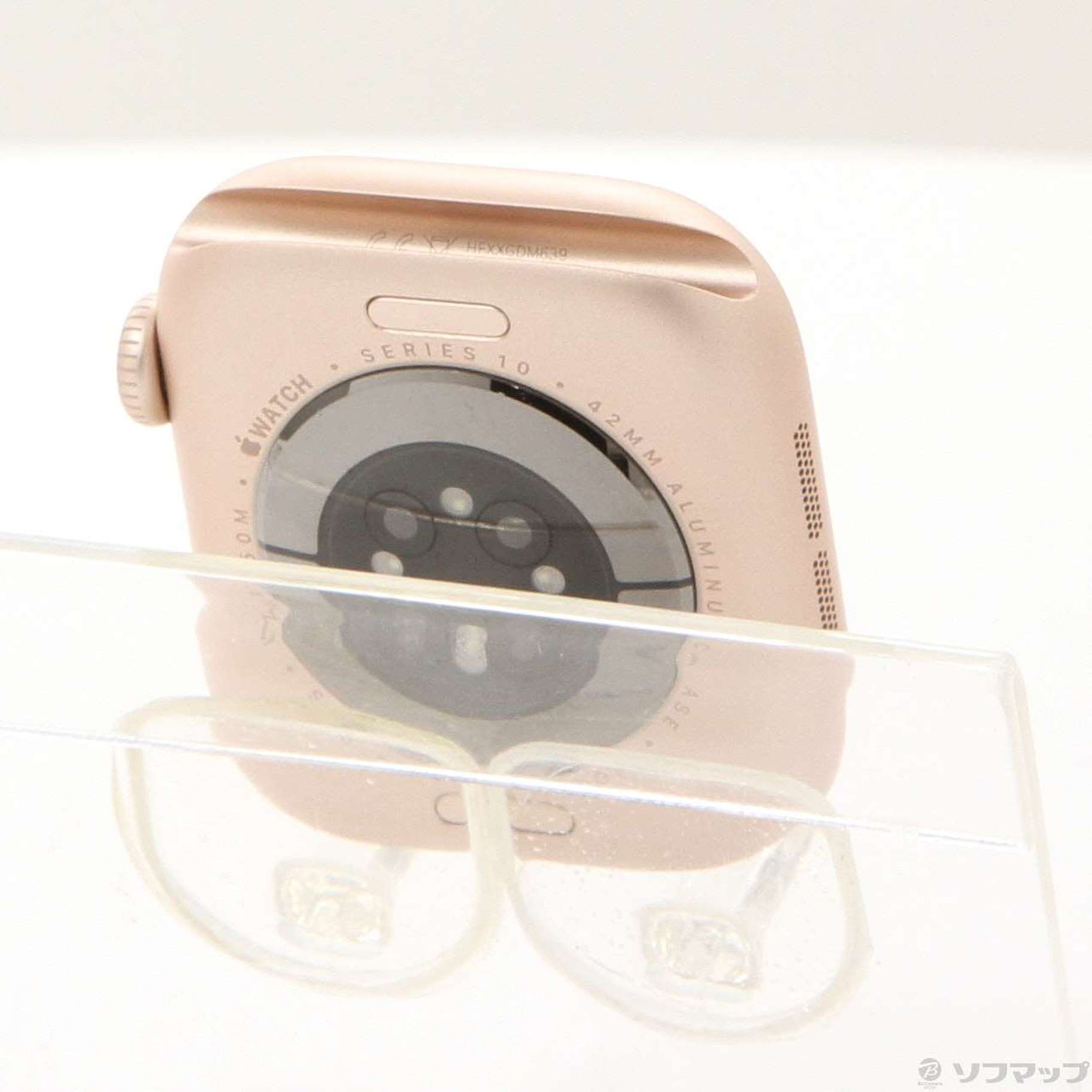 中古】Apple Watch Series 10 GPS 42mm ローズゴールドアルミニウム 