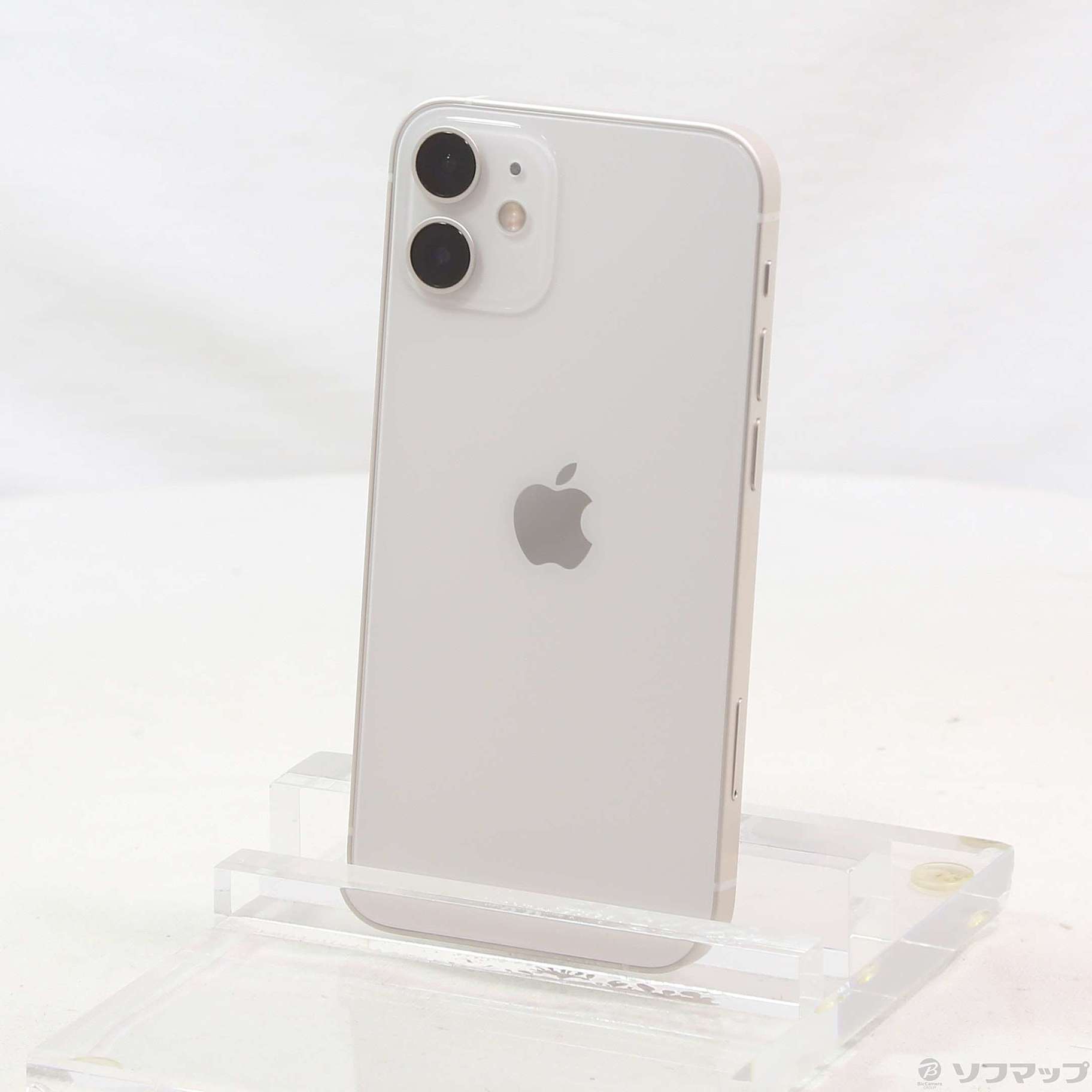 中古】iPhone12 mini 64GB ホワイト MGA63J／A SoftBank 