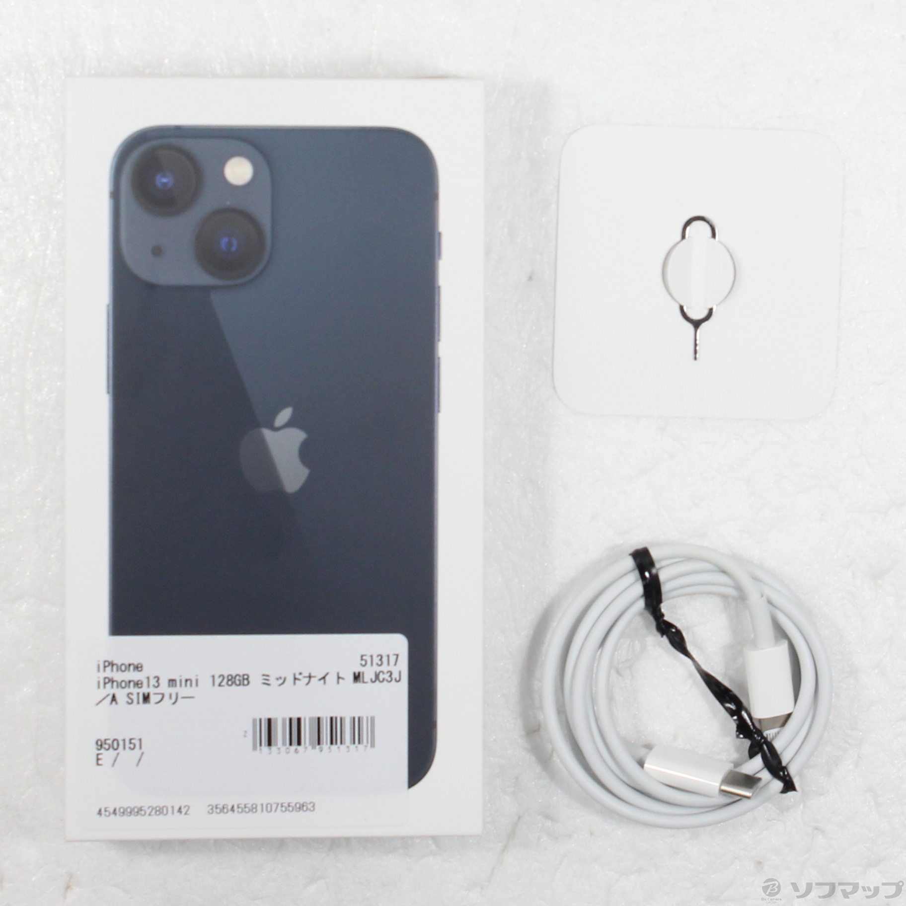 Apple - Apple アップル/iPhone13 mini/MLJK3J/A/FRQFF20FQG/ABランク/51【中古】 Apple 中古 iPhone13 mini 256GB スターライト MLJK3J／A SIM