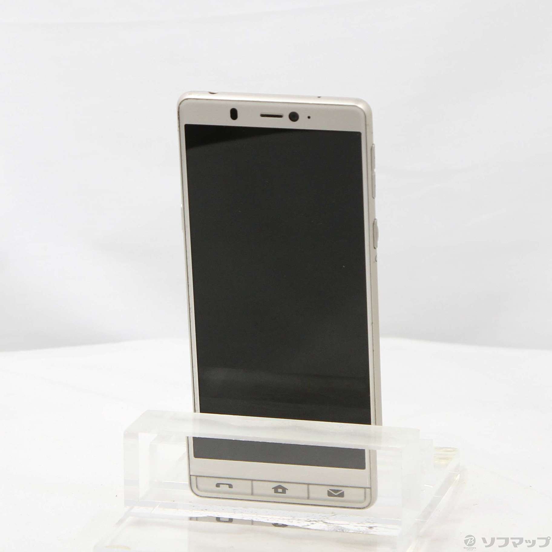 中古】シンプルスマホ5 32GB シャンパンゴールド A001SH SoftBank