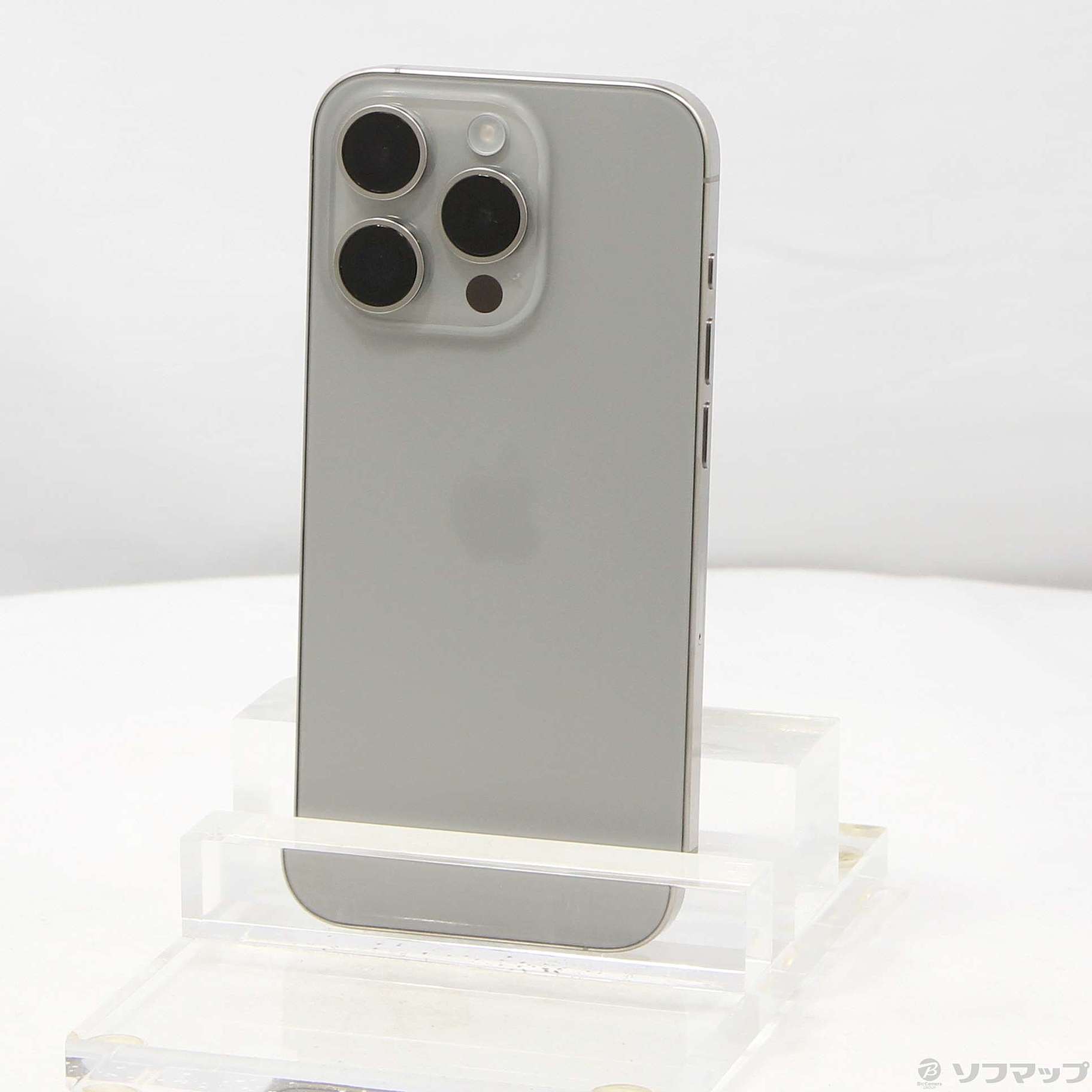 中古】iPhone15 Pro 256GB ナチュラルチタニウム NTUF3J／A SIMフリー