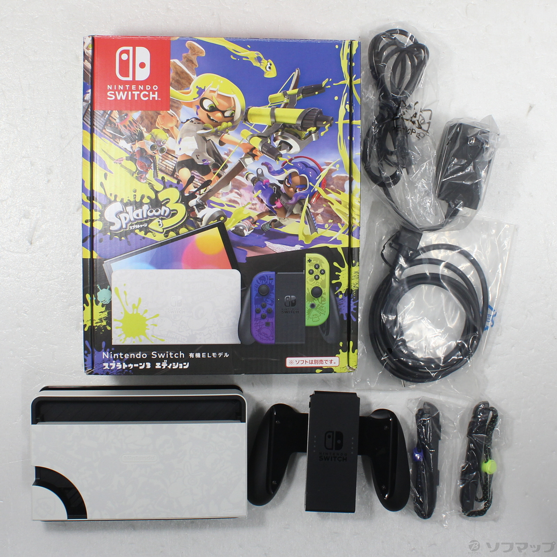 中古】Nintendo Switch 有機ELモデル スプラトゥーン3エディション