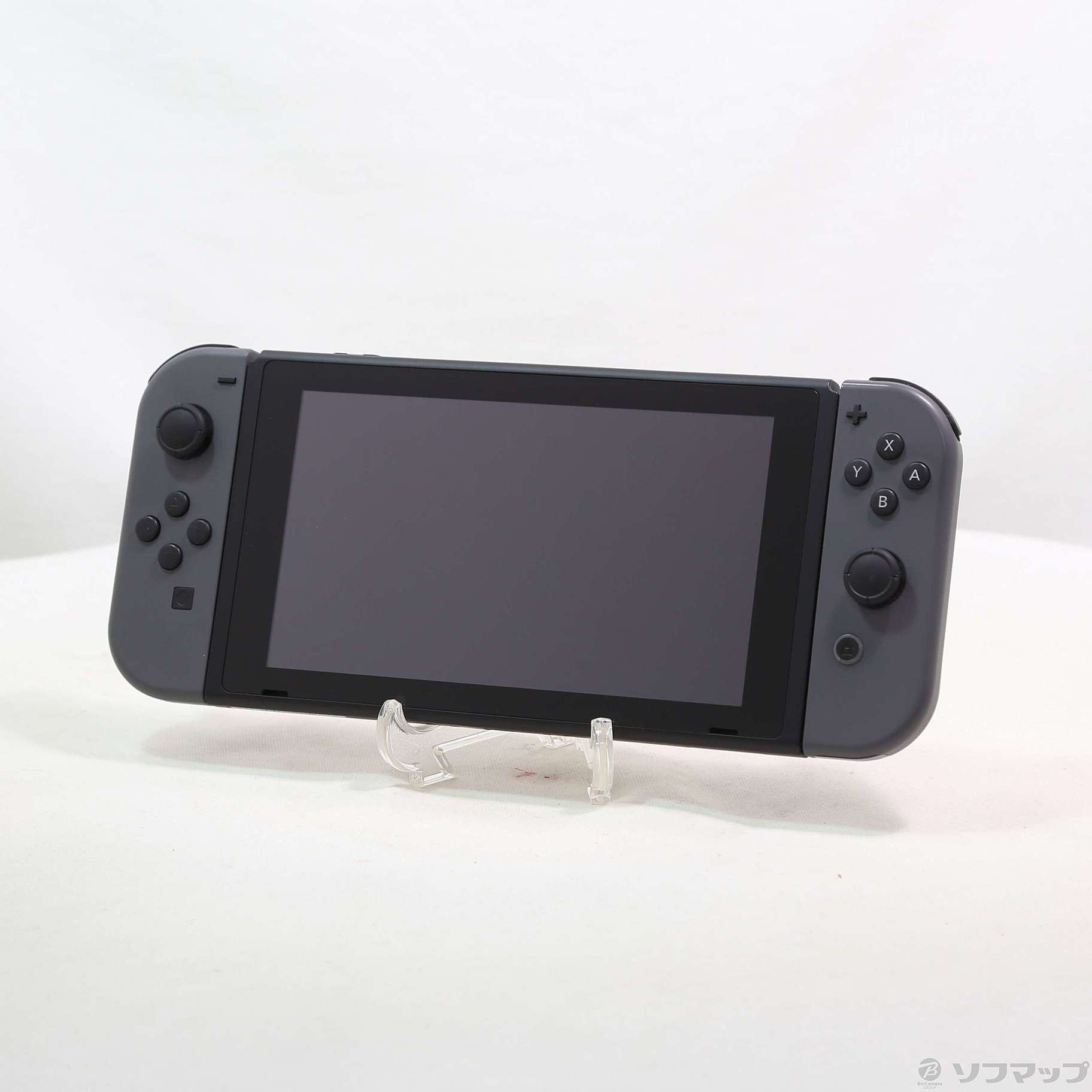 中古】Nintendo Switch Joy-Con (L) ／ (R) グレー (2019年8月モデル 