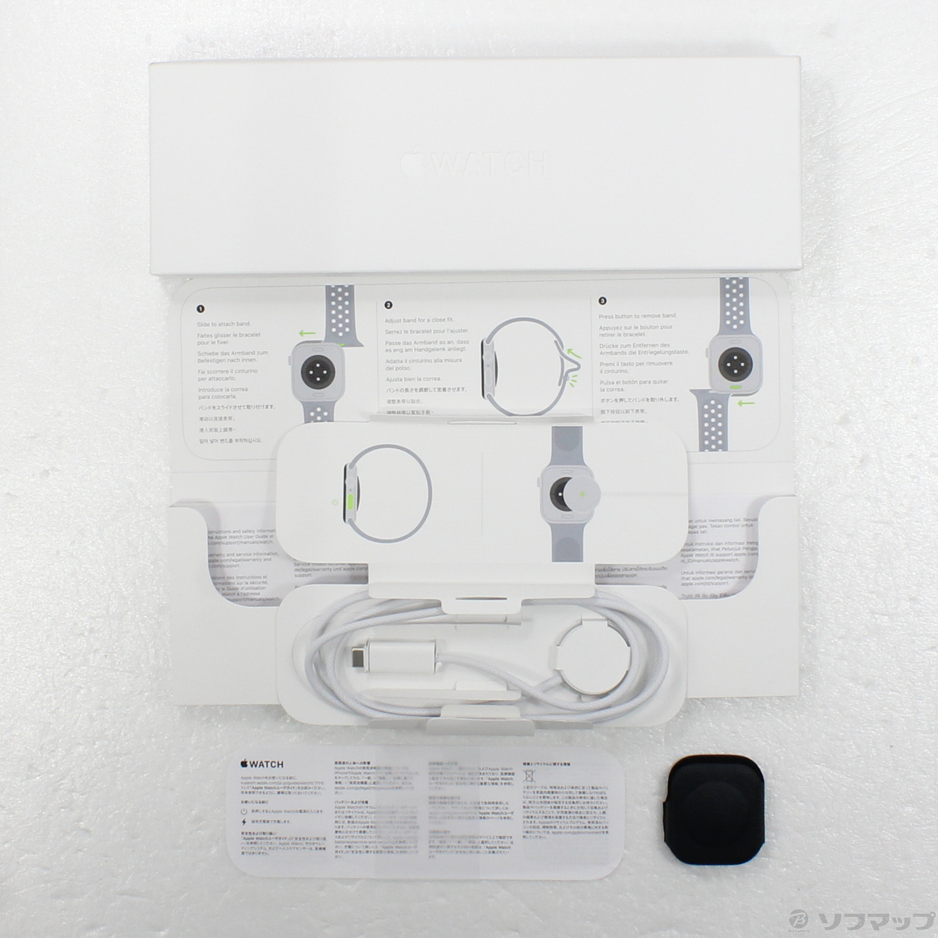 中古】Apple Watch Series 10 GPS 42mm ジェットブラックアルミニウム 