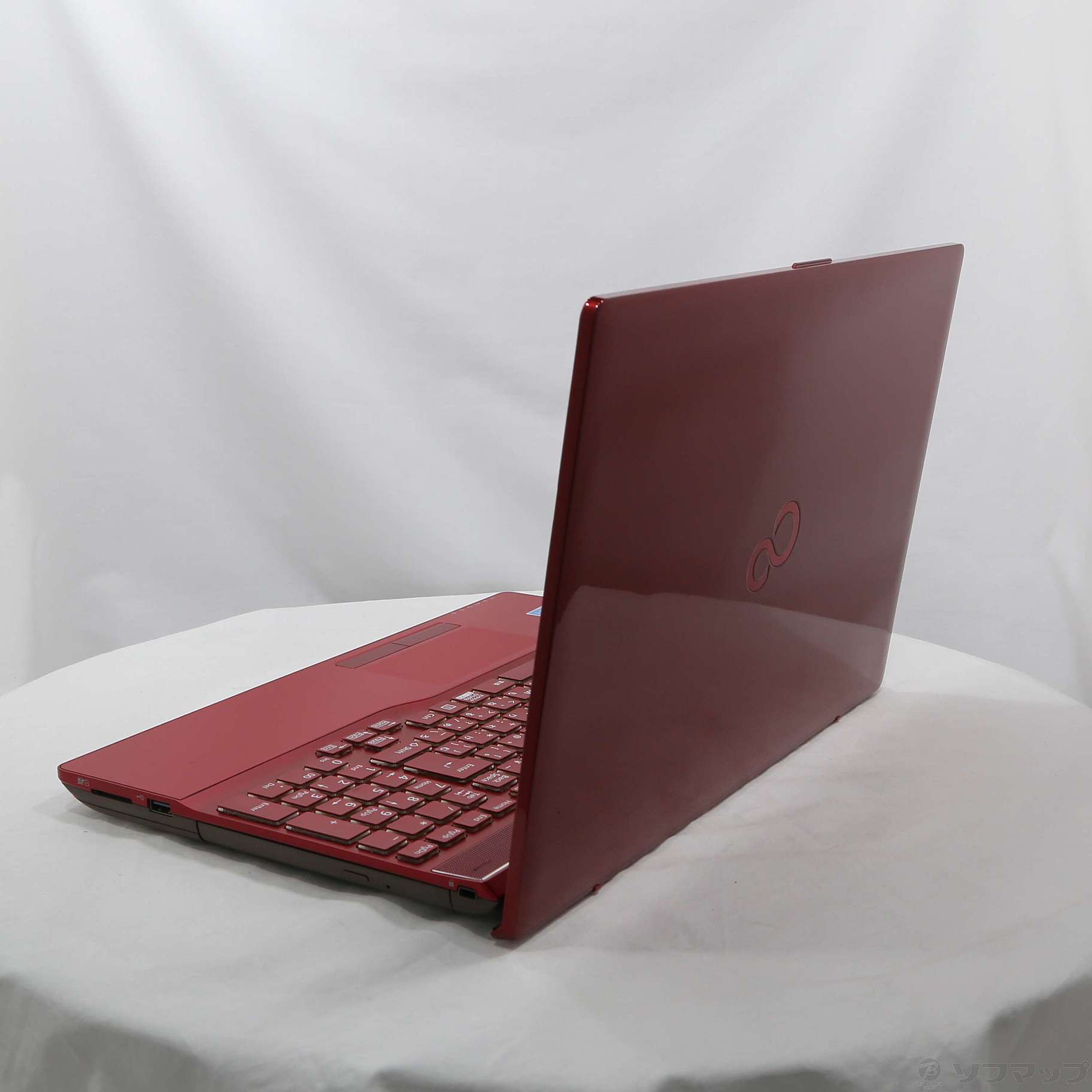 中古】LIFEBOOK AH53／B3 FMVA53B3R ガーネットレッド 〔Windows 10