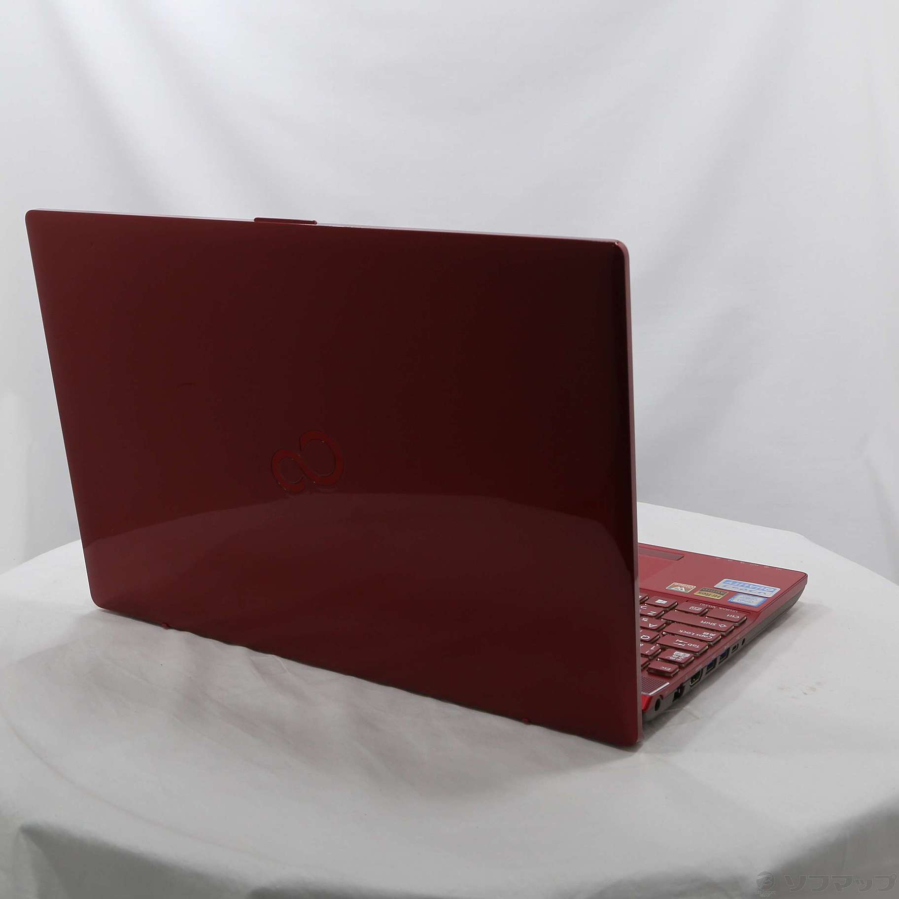 中古】LIFEBOOK AH53／B3 FMVA53B3R ガーネットレッド 〔Windows 10