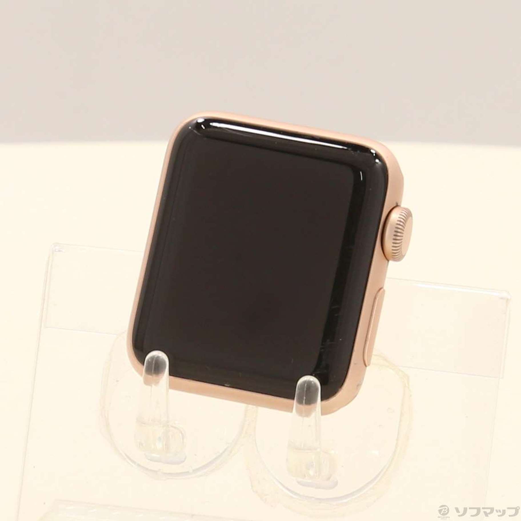 中古】Apple Watch Series 3 GPS 38mm ゴールドアルミニウムケース 