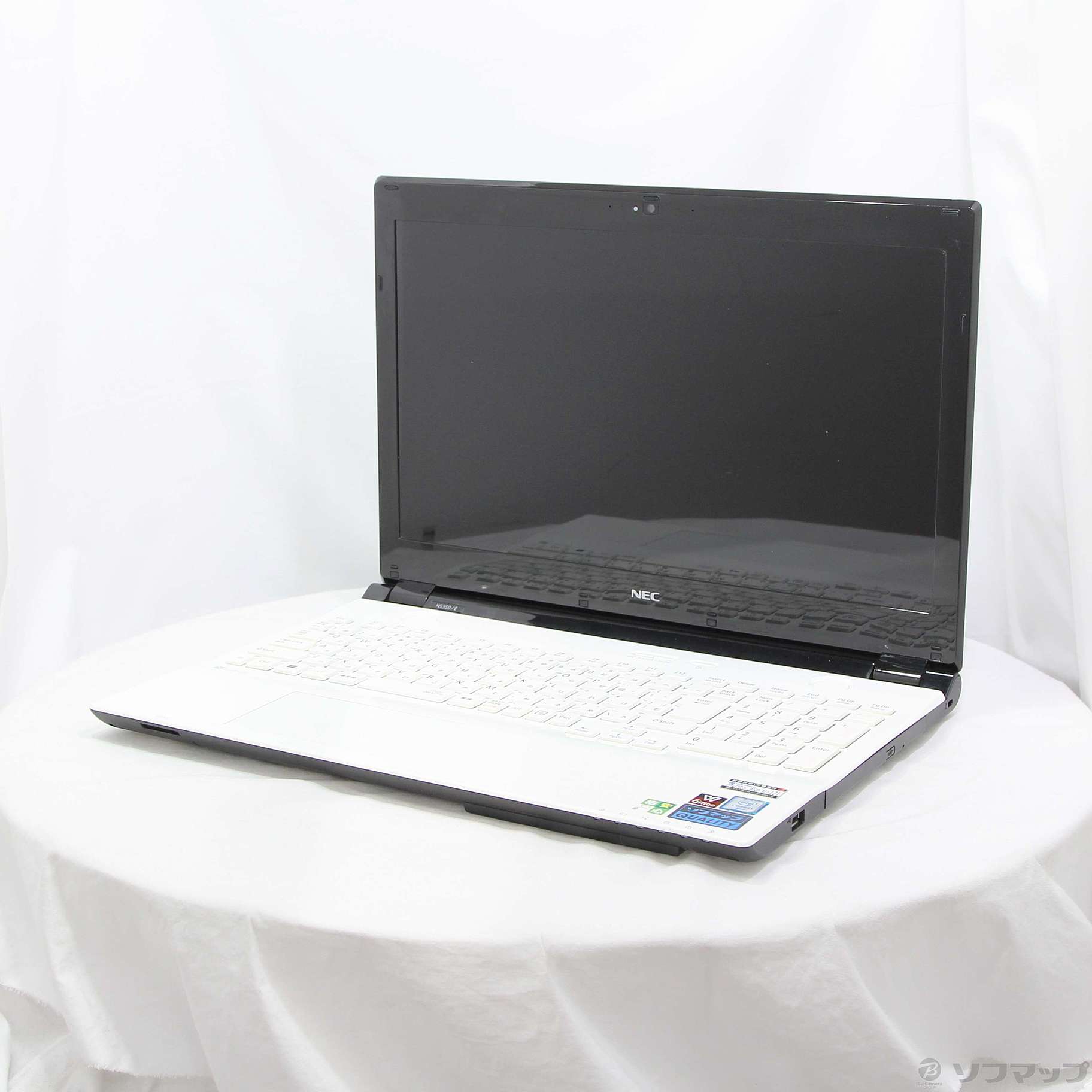 �i�����S�p�\�R�� LAVIE Note Standard PC-NS350EAW-Y �N���X�^���z���C�g �kWindows 10�l