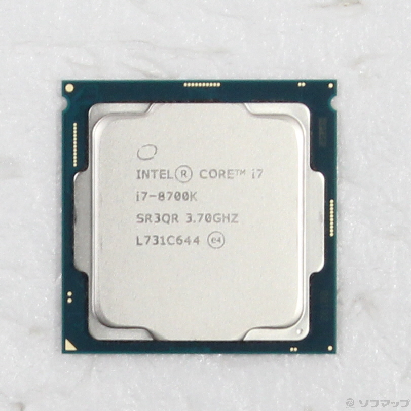 中古】Core i7 8700K 〔3.7GHz／LGA 1151〕 [2133068052259] - リコレ