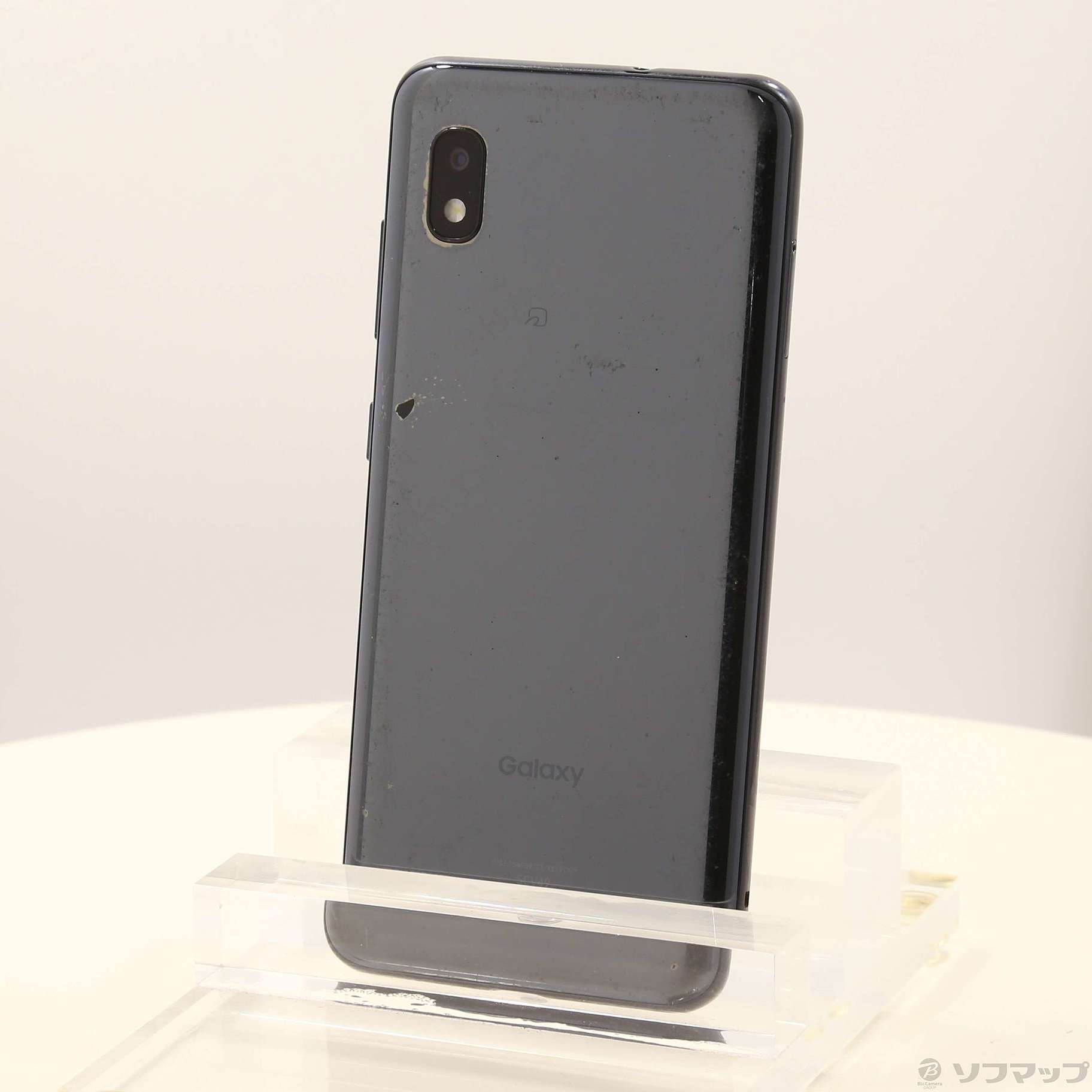 中古】Galaxy A21 シンプル 64GB ブラック SCV49 auロック解除SIM