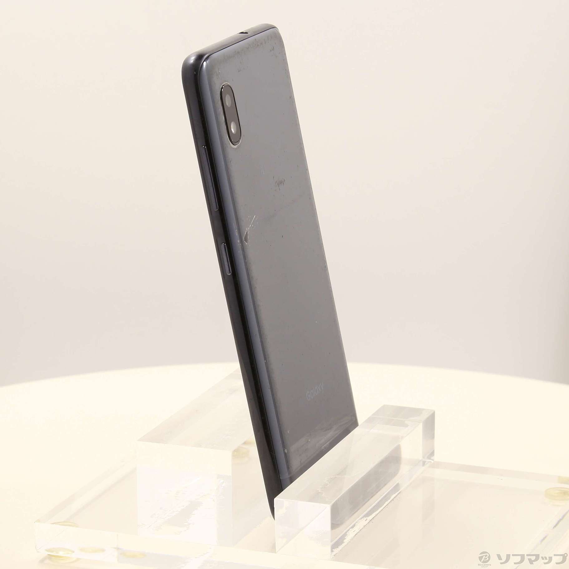 中古】Galaxy A21 シンプル 64GB ブラック SCV49 auロック解除SIM