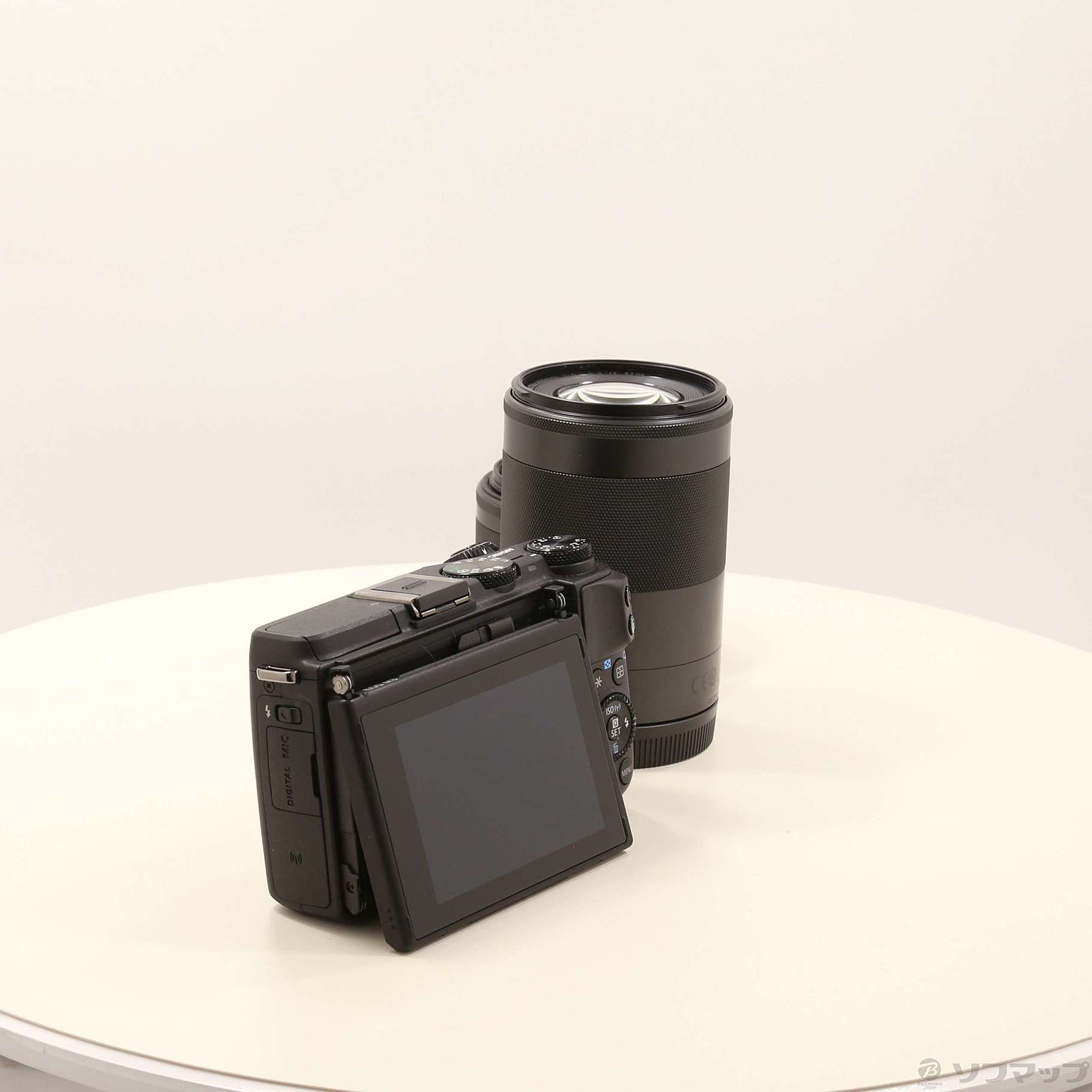 Canon EOS M3 ミラーレス一眼カメラ ズームレンズ2本セット EOS M3 ミラーレス一眼カメラ ダブルレンズキット2 ブラック [ズーム