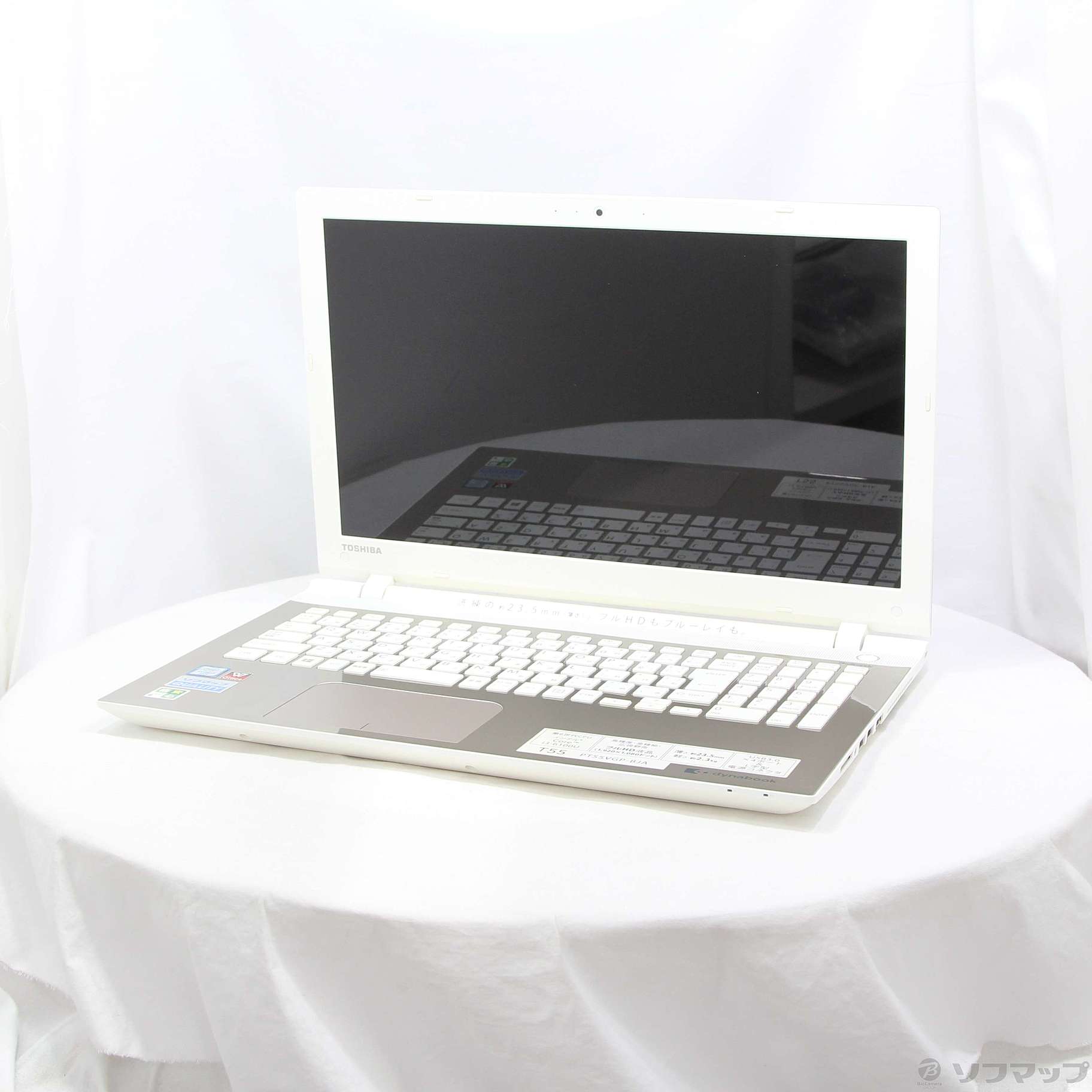 �i�����S�p�\�R�� dynabook T55�^VG PT55VGP-BJA �T�e���S�[���h �kWindows 10�l