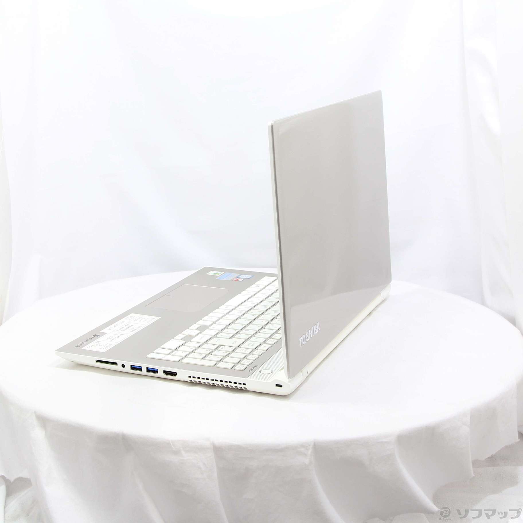 中古】格安安心パソコン dynabook T55／VG PT55VGP-BJA サテンゴールド