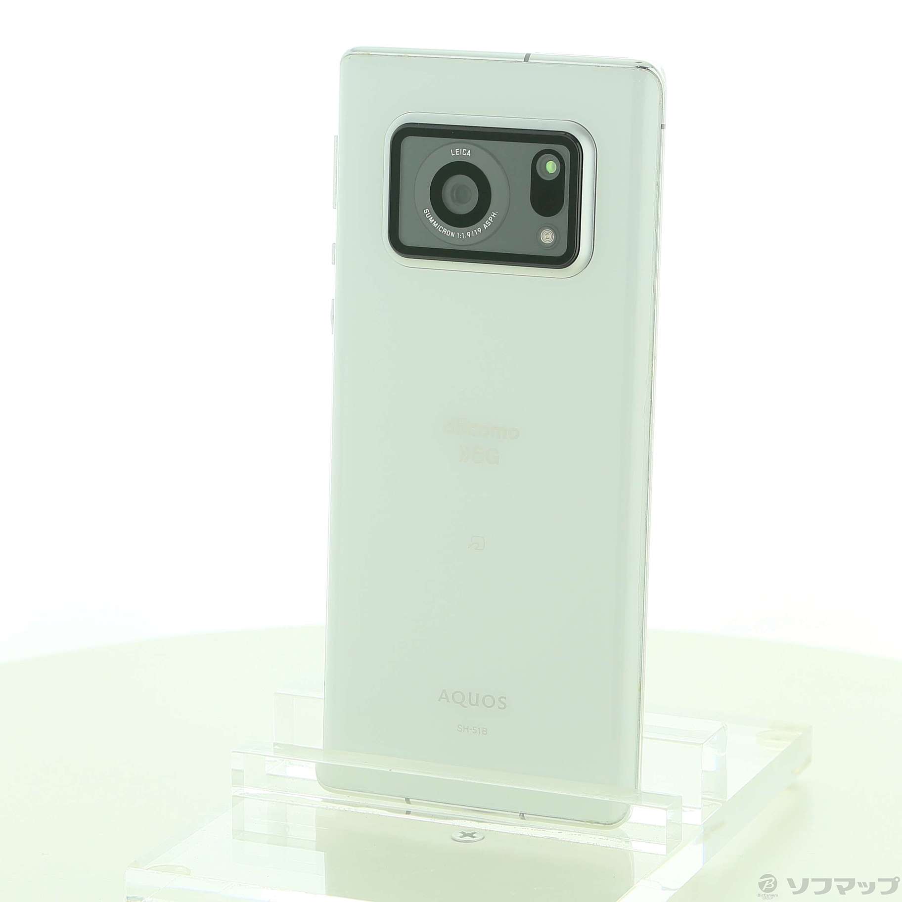 中古】AQUOS R6 128GB ホワイト SH-51B docomoロック解除SIMフリー 
