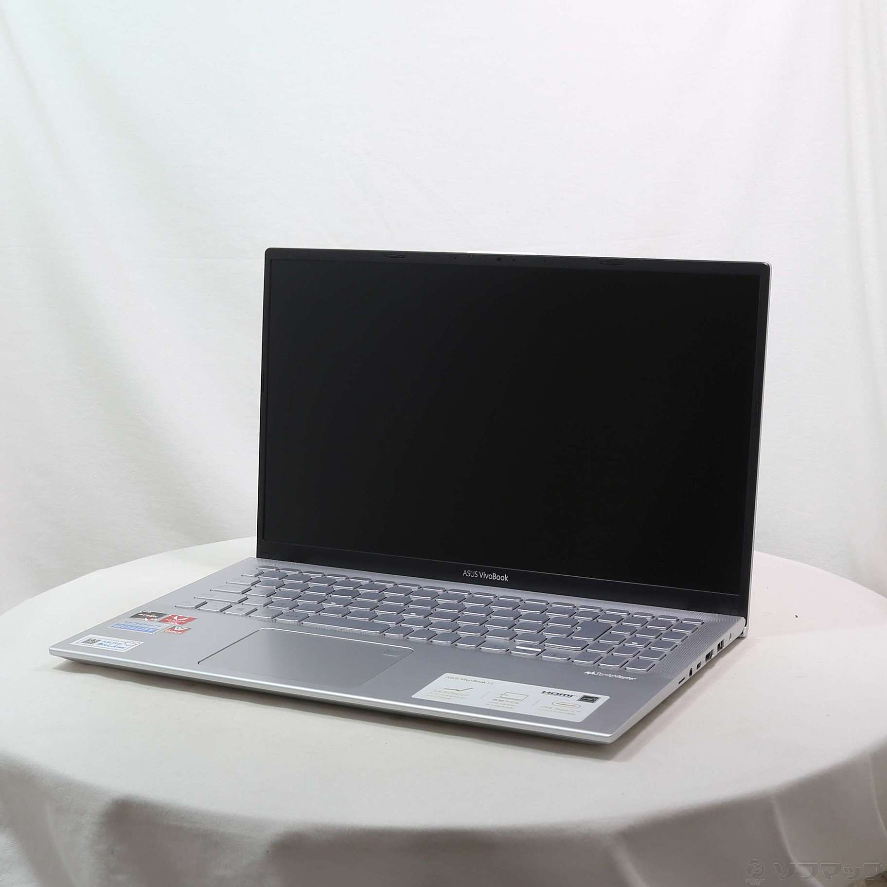 中古】VivoBook 15 X512DA X512DA-BC884TS トランスペアレントシルバー