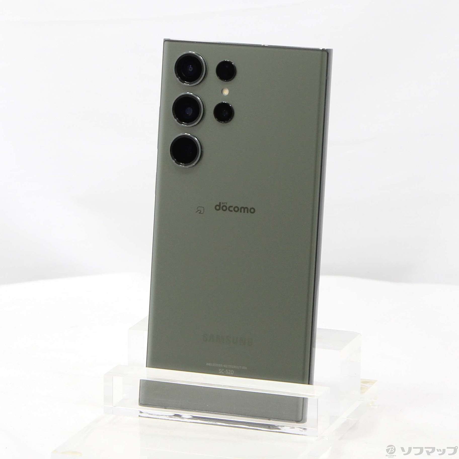 背面美品　完動品 Galaxy S23 Ultra SC-52D グリーン ムスビー｜超美品 国内版Galaxy S23 Ultra SC-52D 256GB SIM