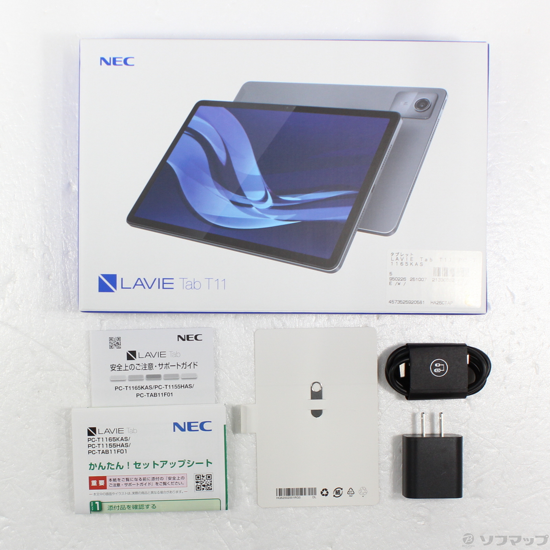 NEC LAVIE Tab T11 PC-T1165KAS 新品未開封 128G NEC タブレット PC-T1165KAS LAVIE Tab T11 11.0型 WUXGA Android 14
