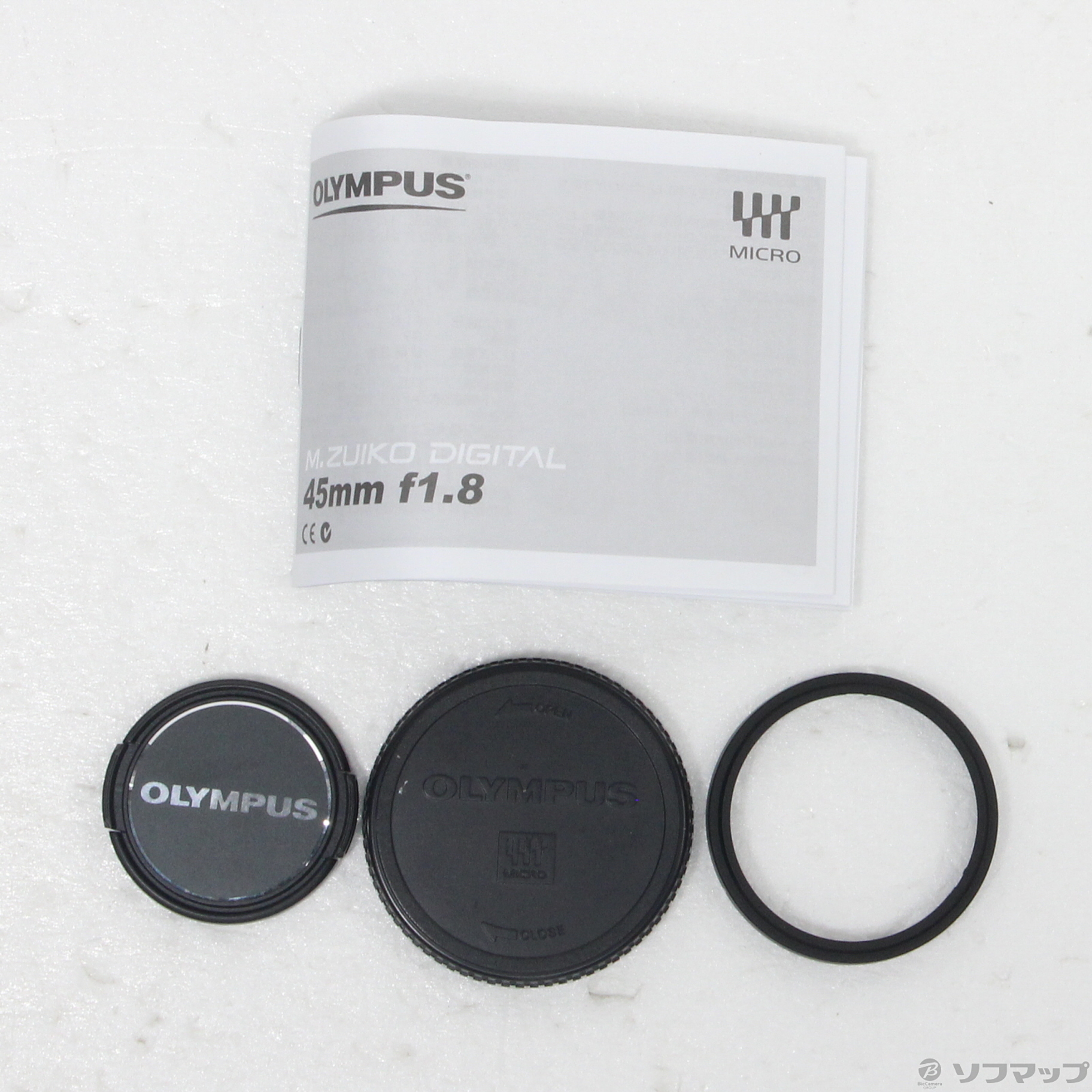 中古】期間特価対象品 M.ZUIKO DIGITAL 45mm F1.8 ブラック