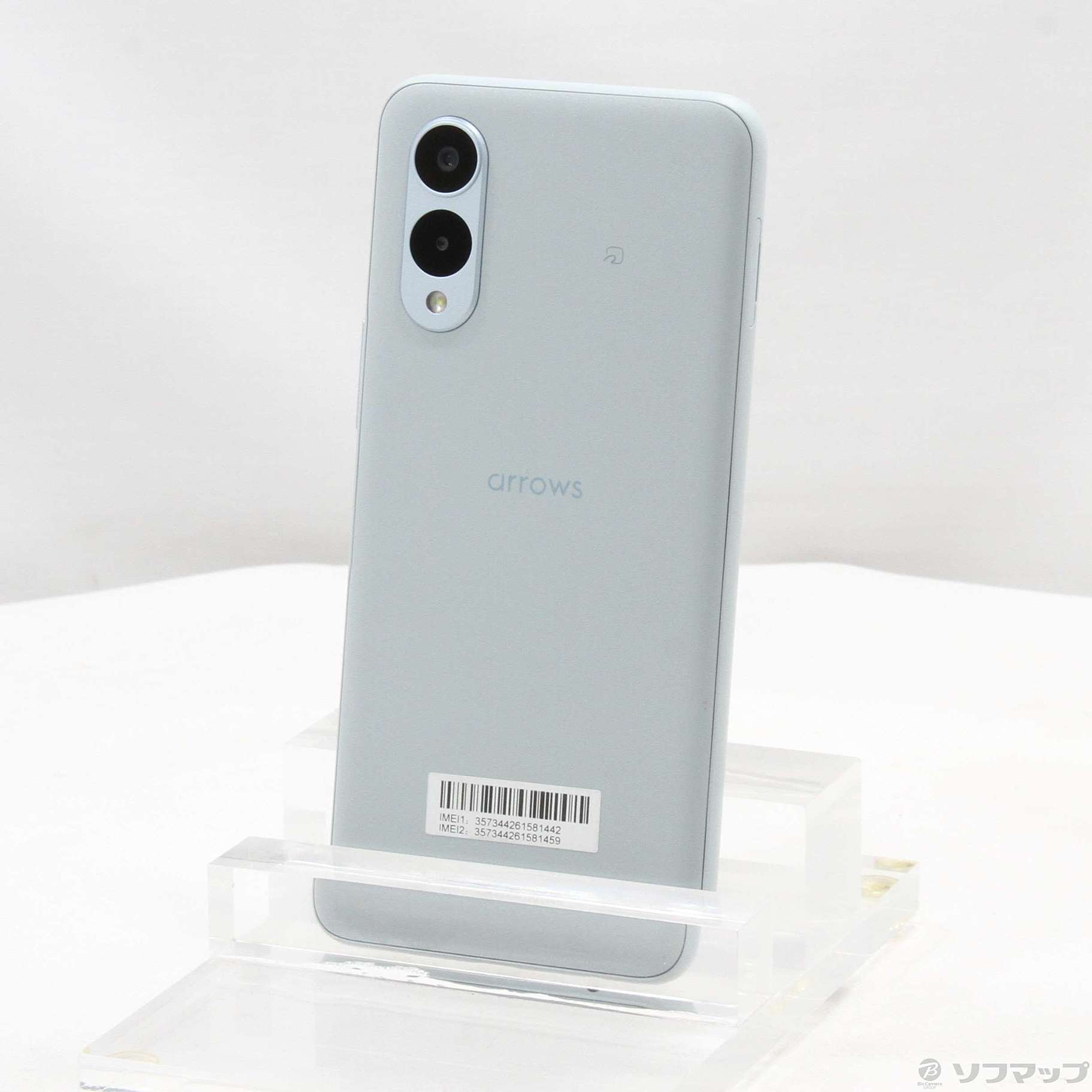 中古】arrows We2 64GB ライトブルー FCG02 au SIMフリー
