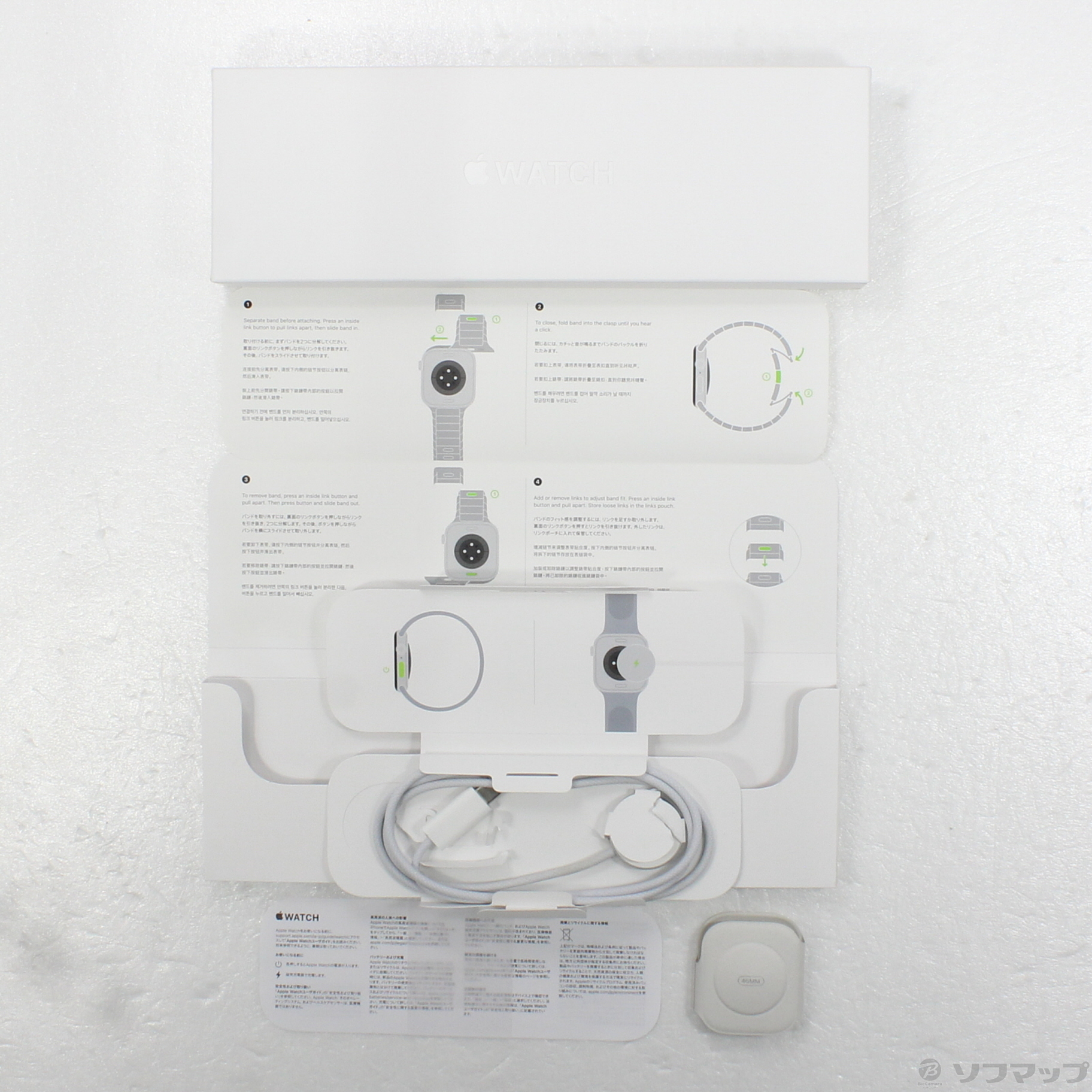 中古】Apple Watch Series 10 GPS + Cellular 46mm ナチュラル 