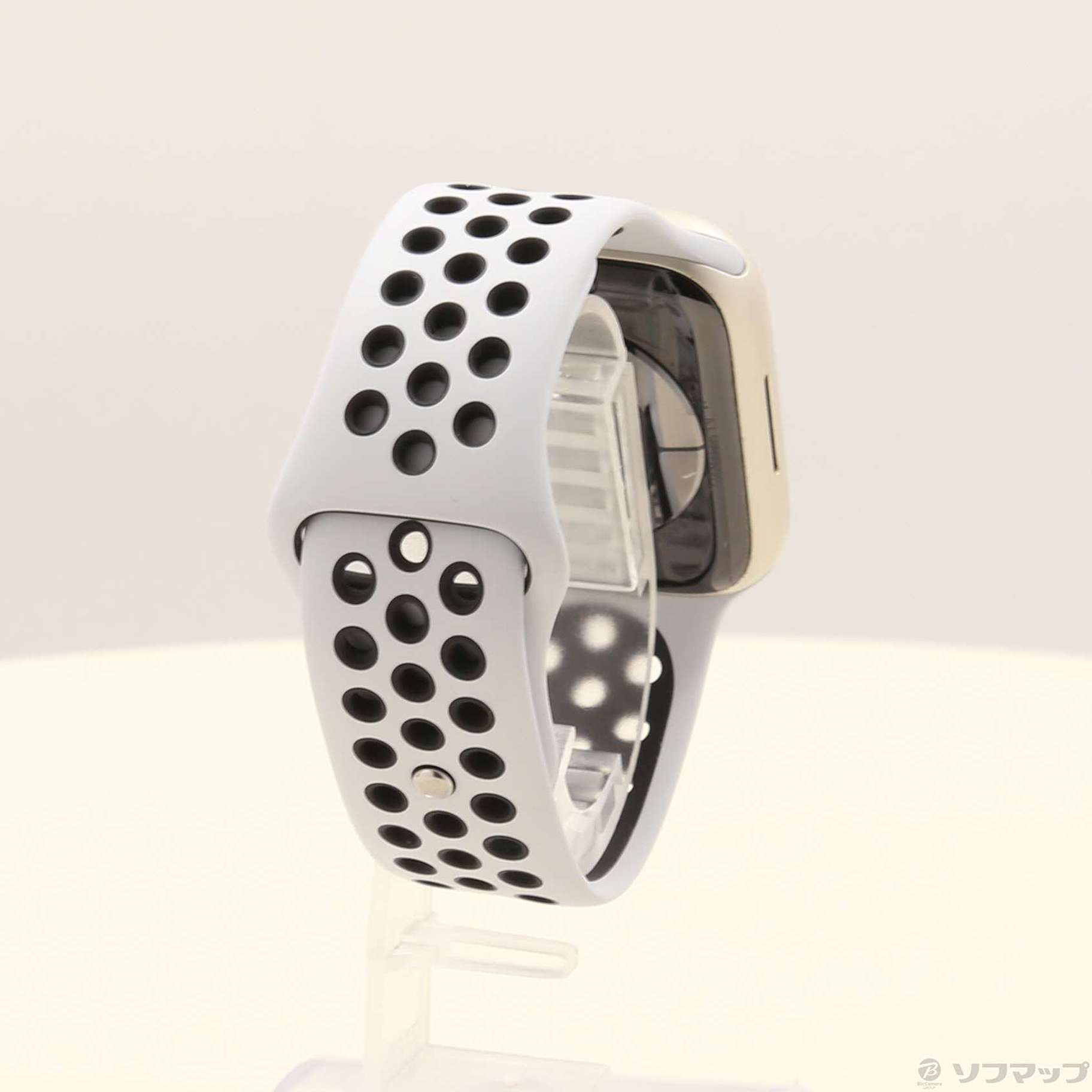中古】Apple Watch Series 7 Nike GPS 45mm スターライトアルミニウム