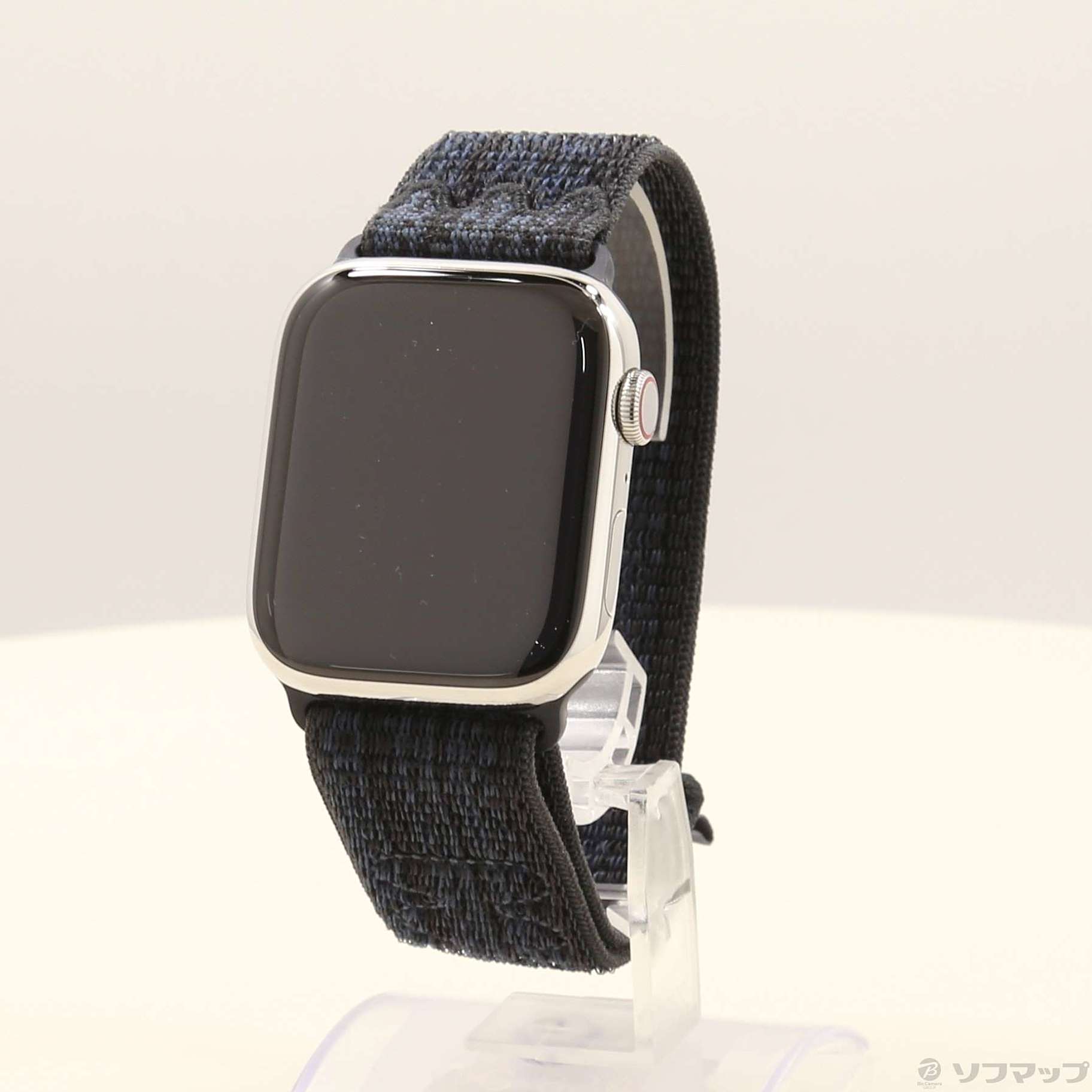 中古】Apple Watch Series 9 GPS + Cellular 45mm シルバーステンレス 