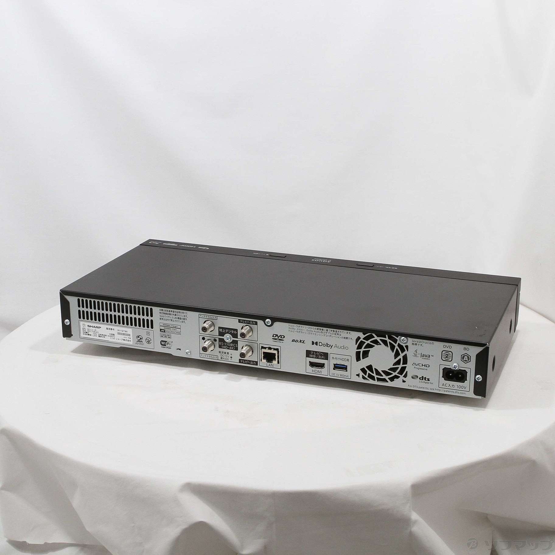中古】〔展示品〕 ブルーレイレコーダー AQUOSブルーレイ 4B-C10EW3 