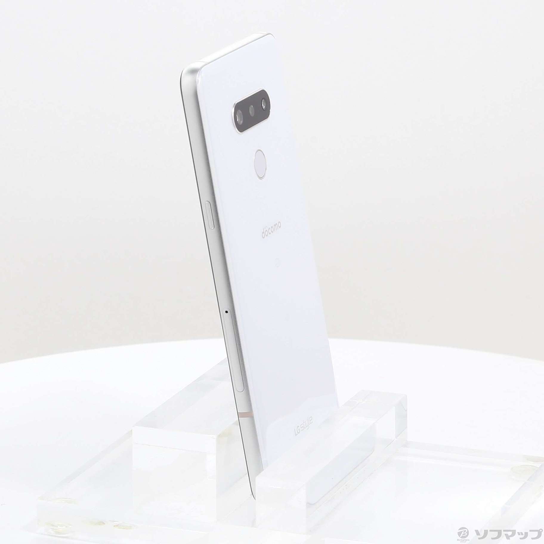 中古】LG style3 64GB オーロラホワイト L-41A docomoロック解除SIM