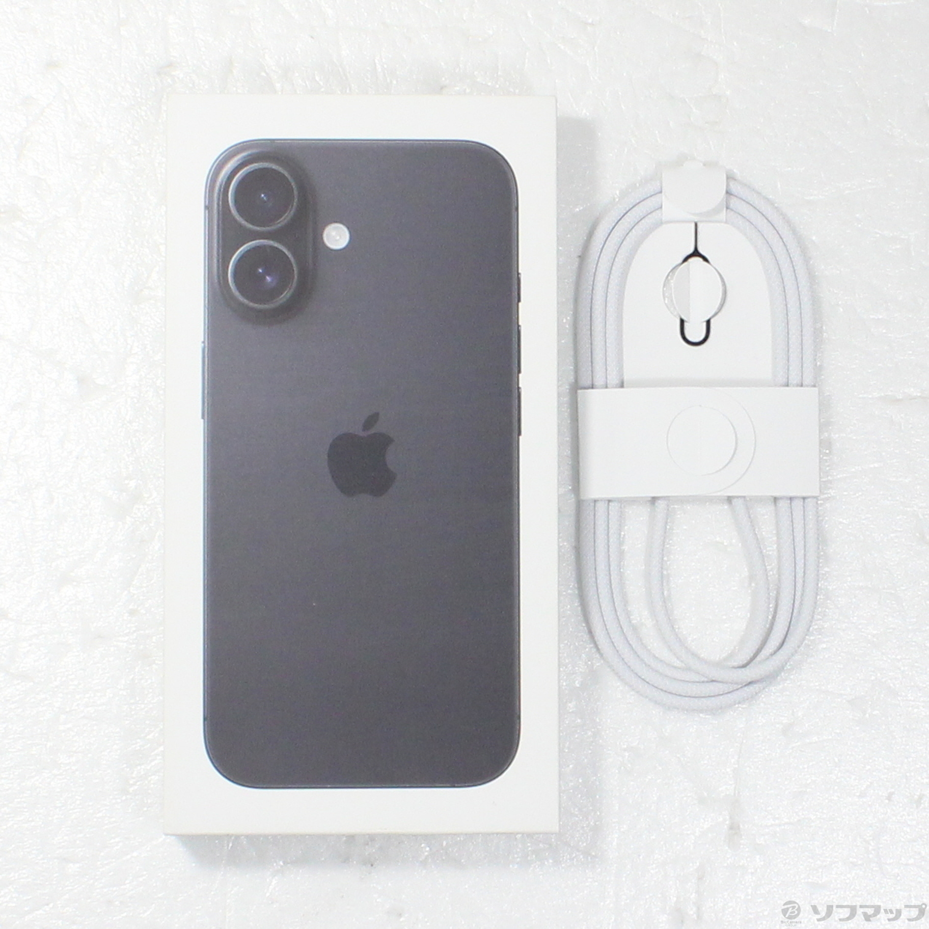 中古】iPhone16 512GB ブラック MYE23J／A SIMフリー [2133068397114