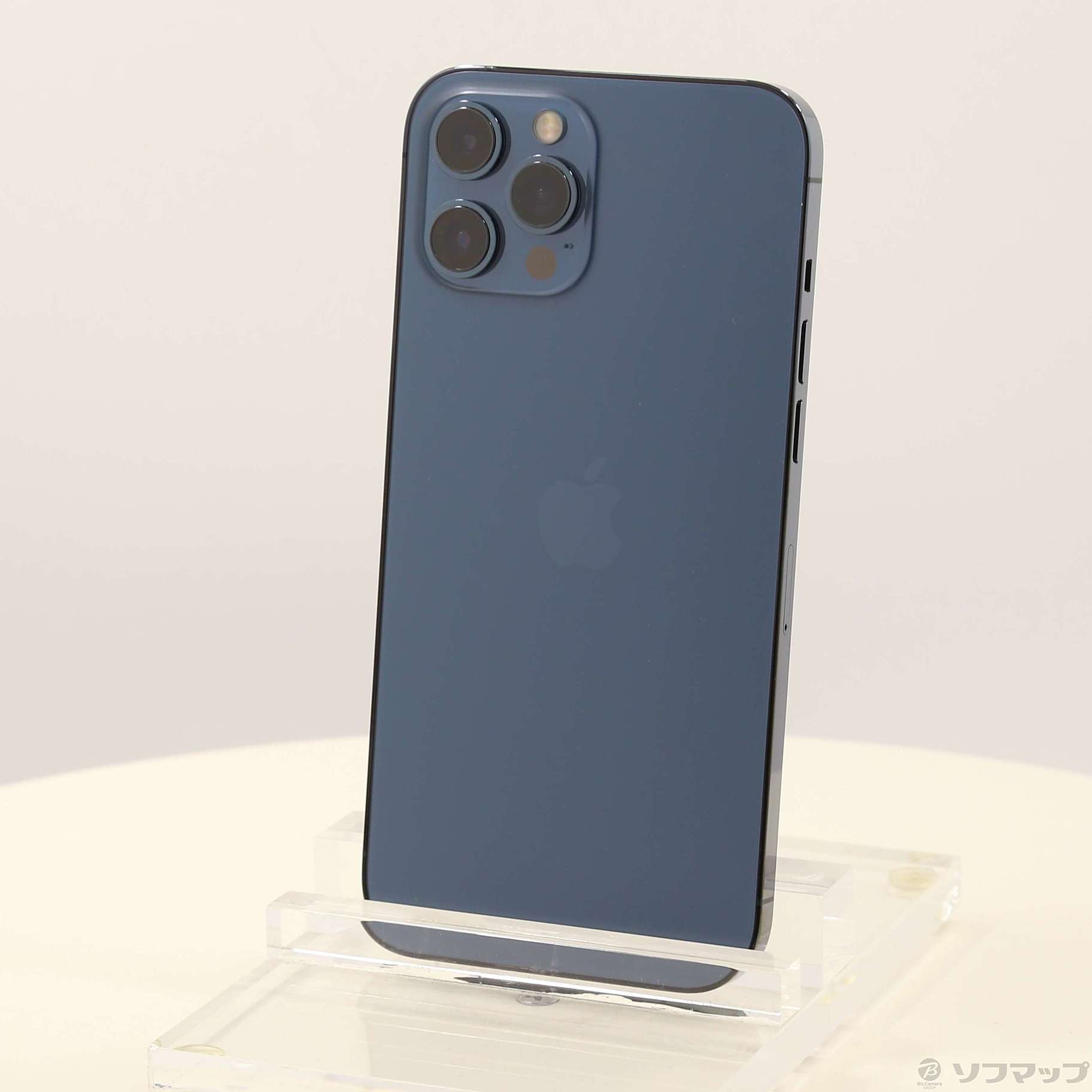 中古】iPhone12 Pro Max 256GB パシフィックブルー MGD23J／A SoftBank 