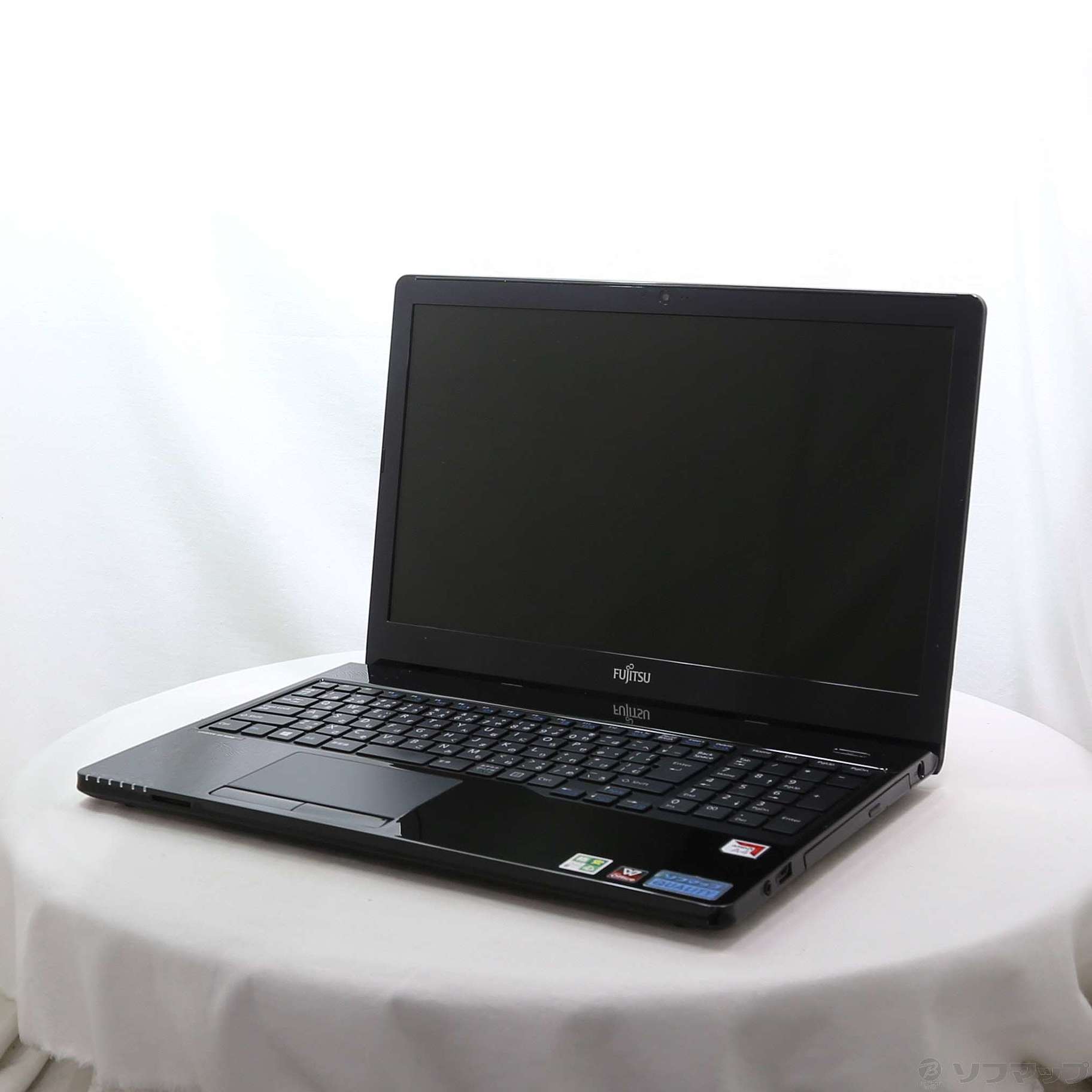 格安安心パソコン LIFEBOOK AH41/D2 FMVA41D2B シャイニーブラック 〔Windows 10〕