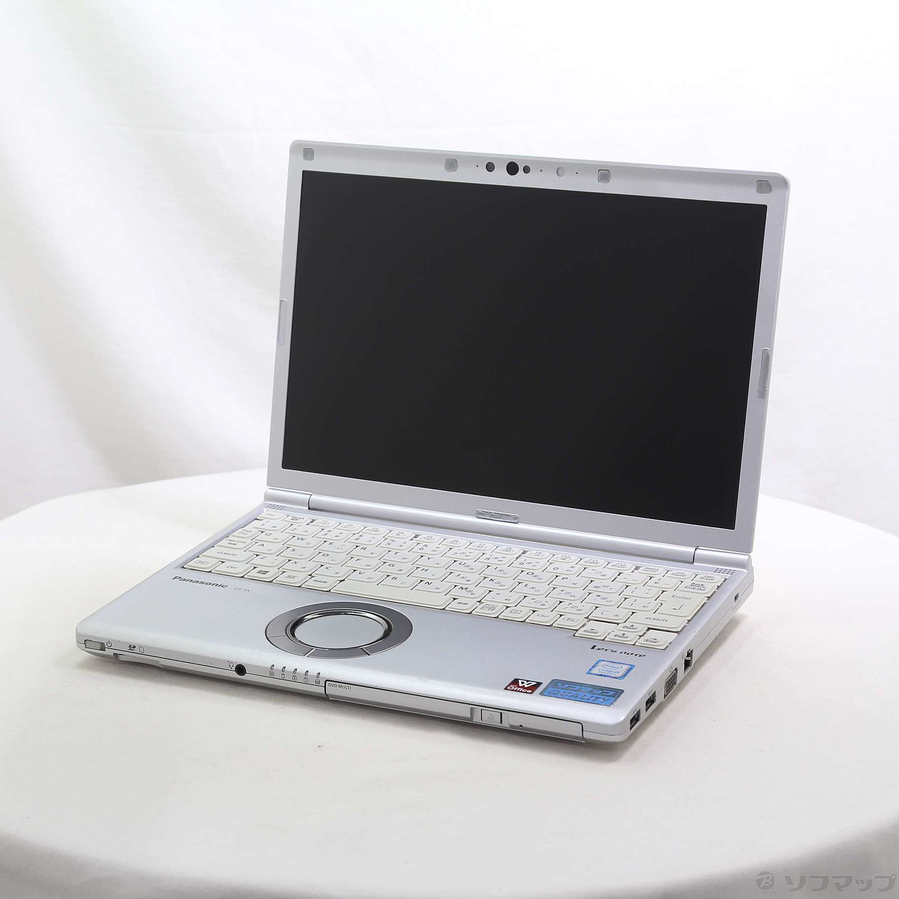中古】Lets note SV7 CF-SV72FGQR シルバー 〔Windows 10〕 ［Core-i5 