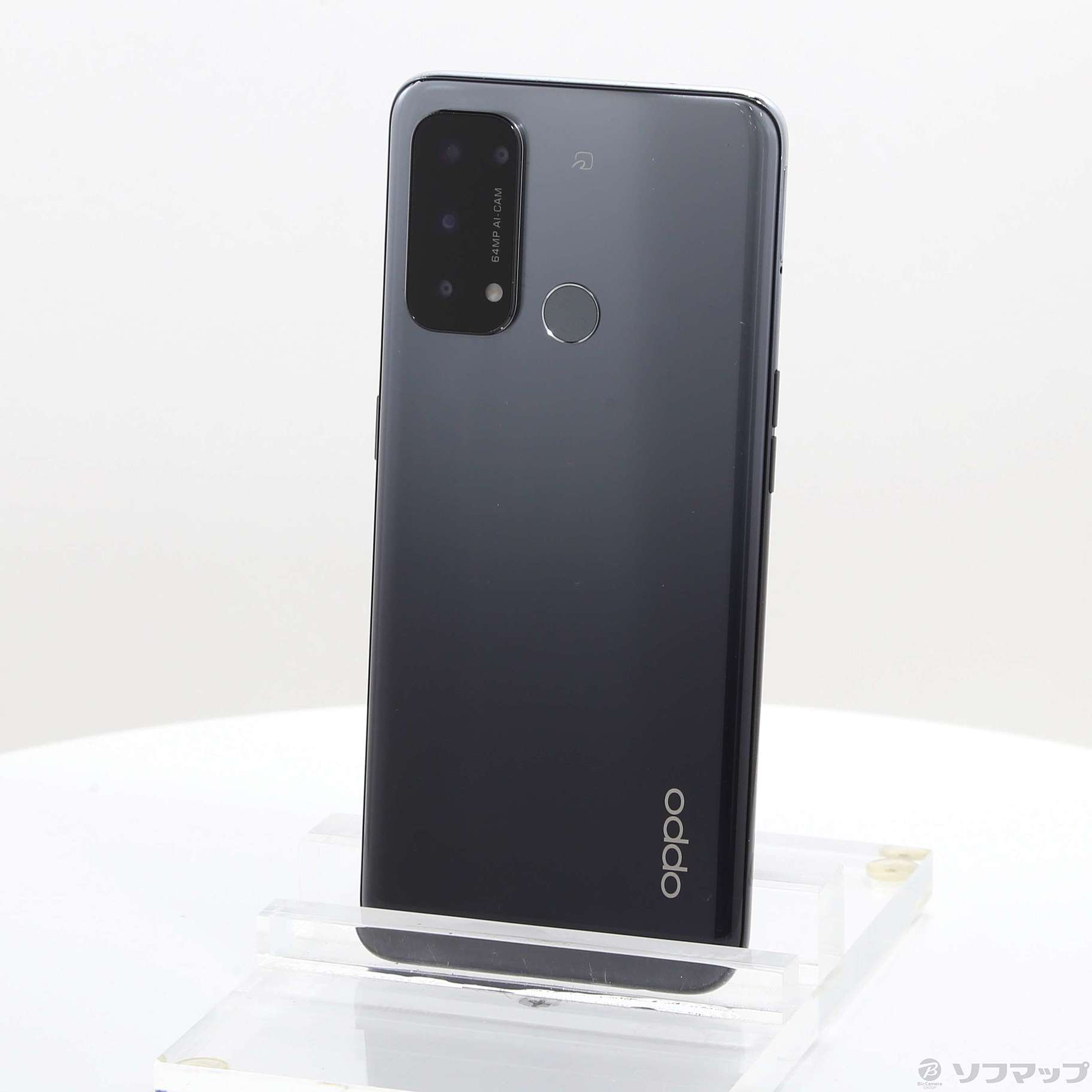 OPPO Reno5A Y!mobile版 中古 中古】OPPO Reno5 A 128GB シルバーブラック A103OP Y!mobile SIM