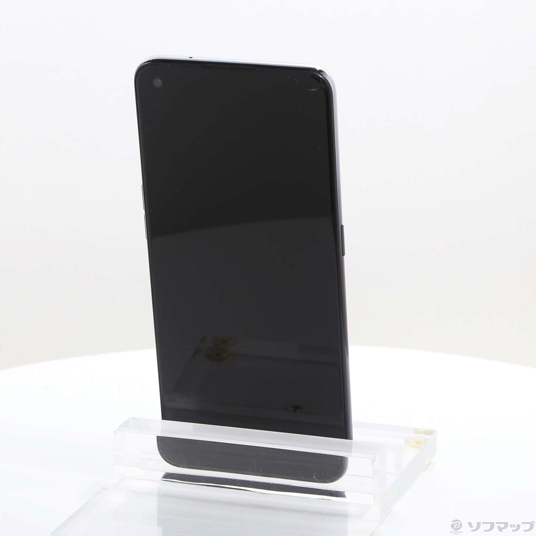 中古】OPPO Reno5 A 128GB シルバーブラック A103OP Y!mobile SIM