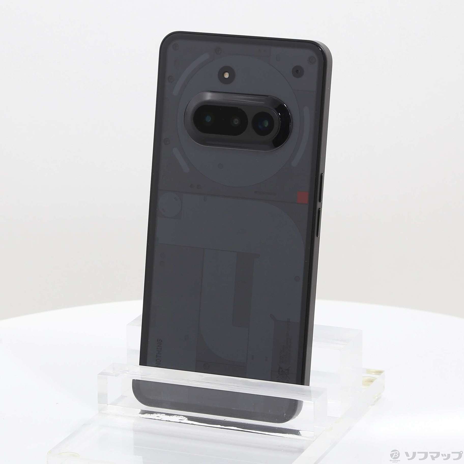 中古】Phone (3a) 128GB ブラック A10400154 SIMフリー ［6.77インチ 