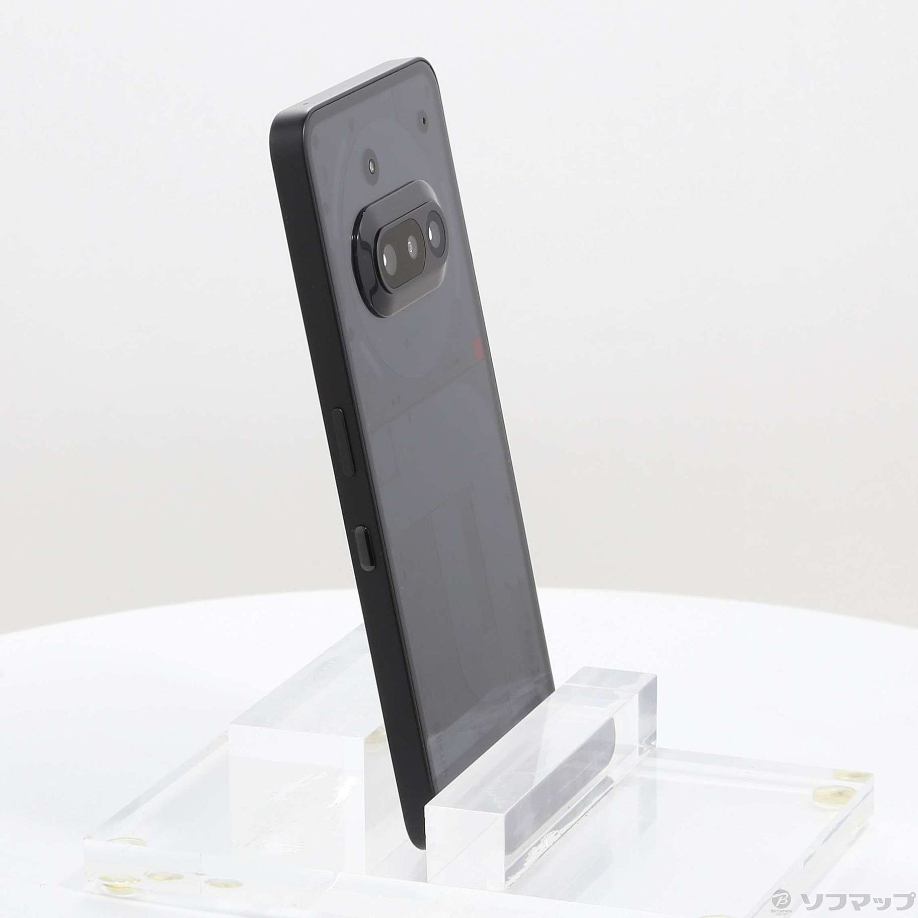 中古】Phone (3a) 128GB ブラック A10400154 SIMフリー ［6.77インチ 