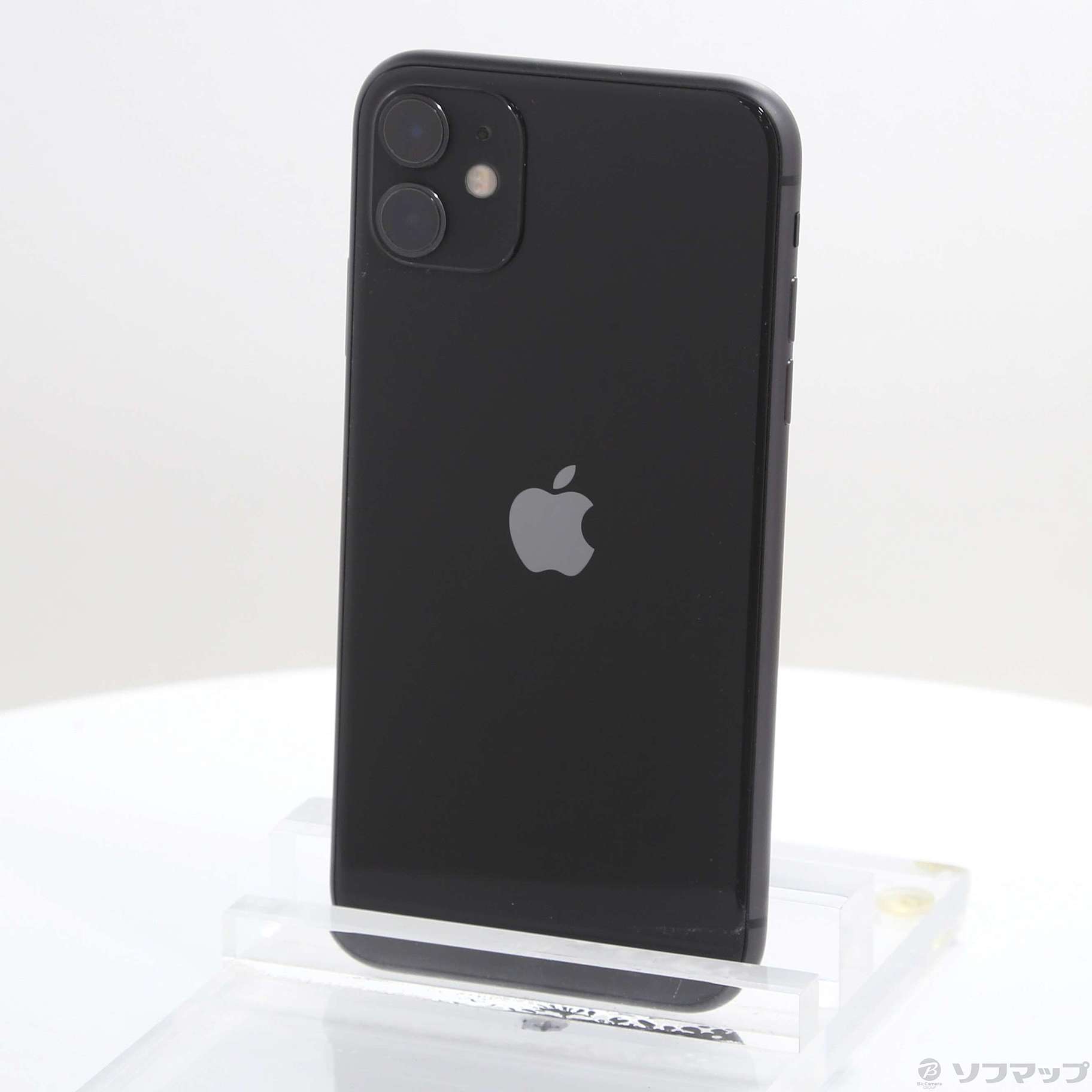 中古】iPhone11 128GB ブラック MWM02J／A SoftBank [2133068484623 